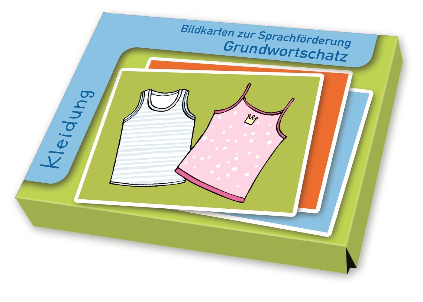 Vorderes Coverbild Bildkarten zur Sprachförderung: Kleidung
