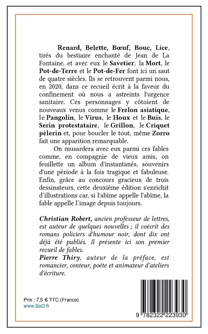 Rückseitencover Renard et compagnie, Fables du temps présent