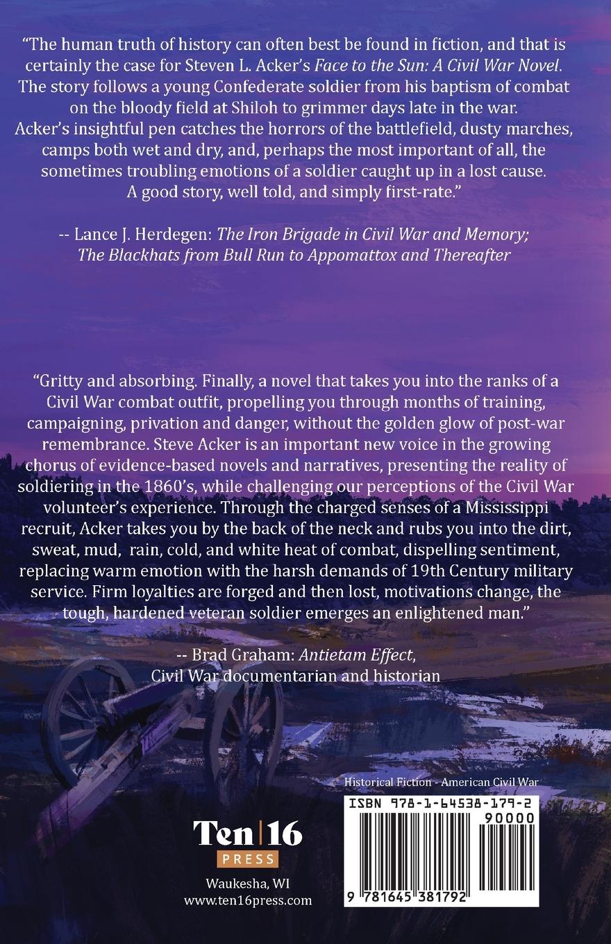 Rückseitencover Face to the Sun