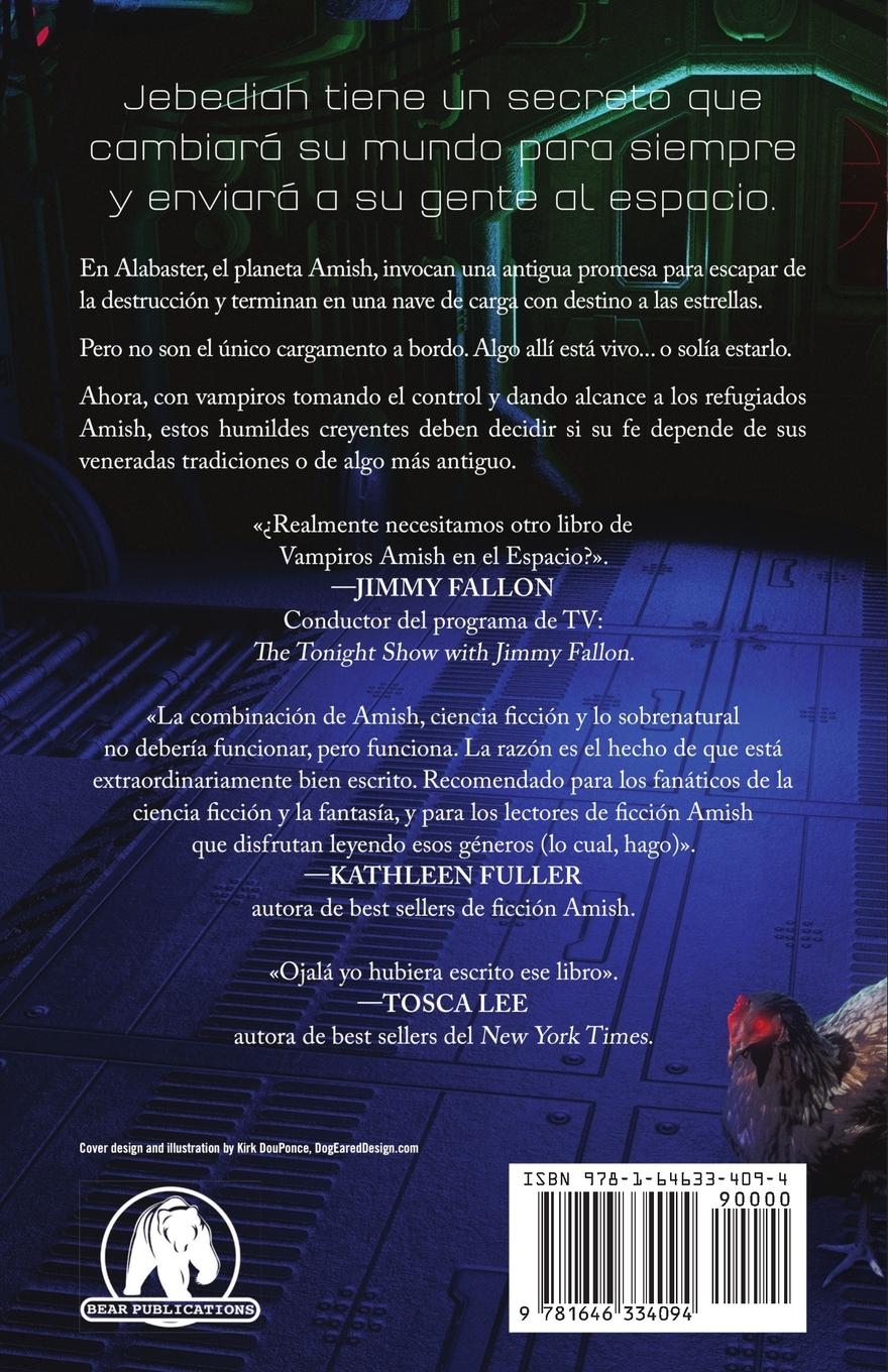 Rückseitencover Vampiros Amish en el Espacio