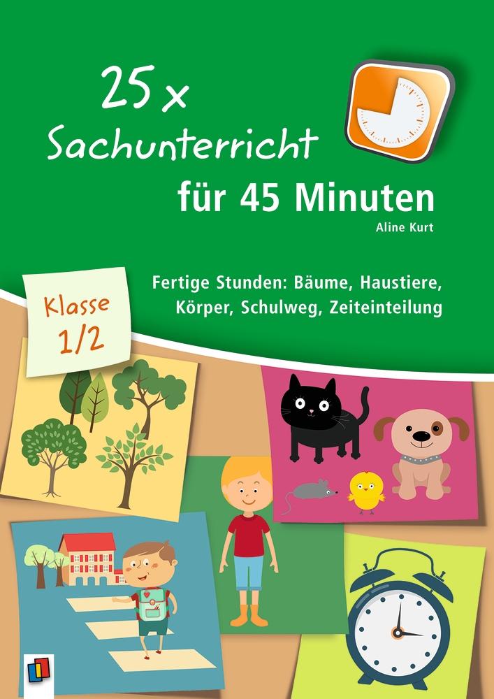 Vorderes Coverbild 25 x Sachunterricht für 45 Minuten ? Klasse 1/2