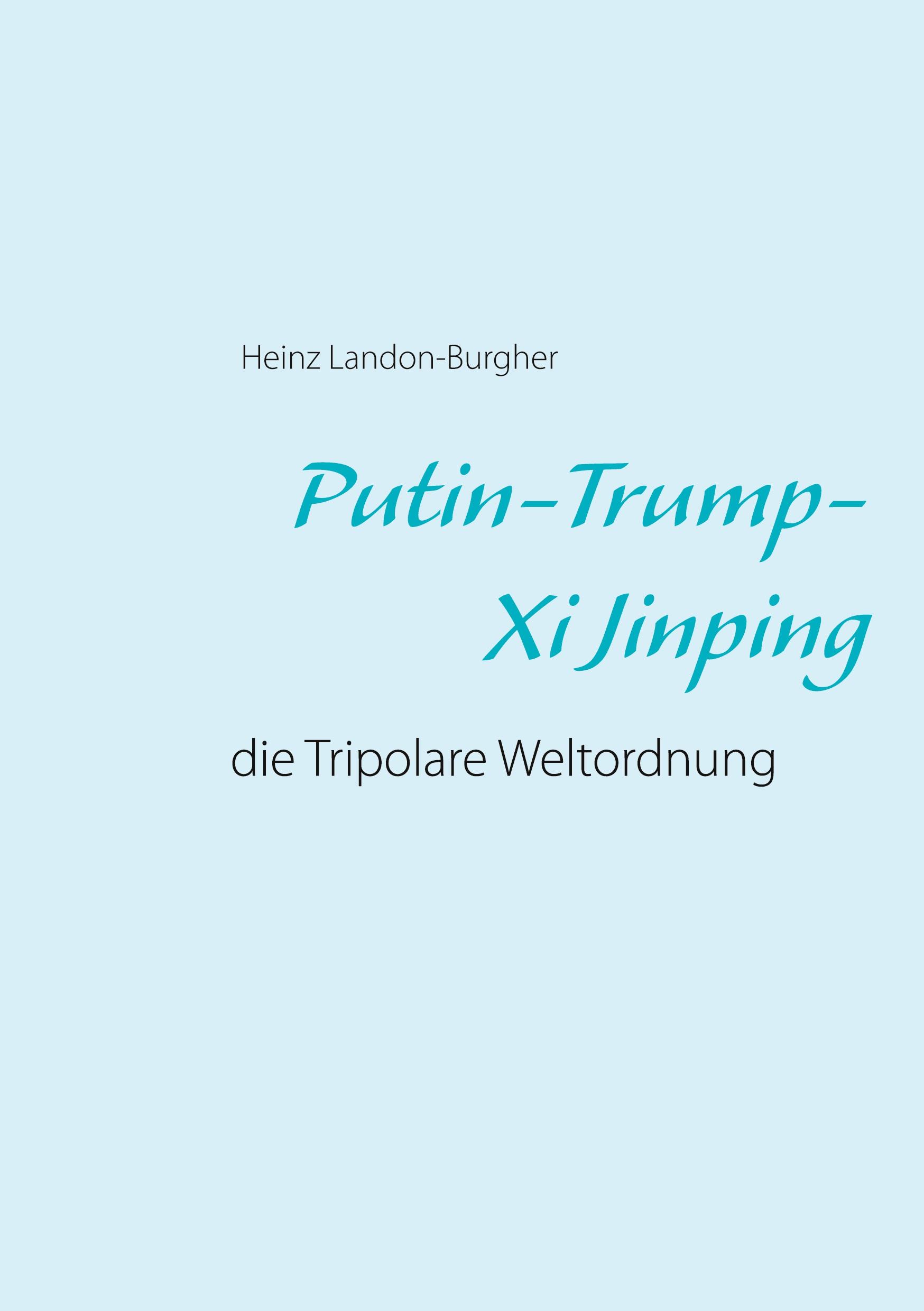 Vorderes Coverbild Putin-Trump-Xi Jinping