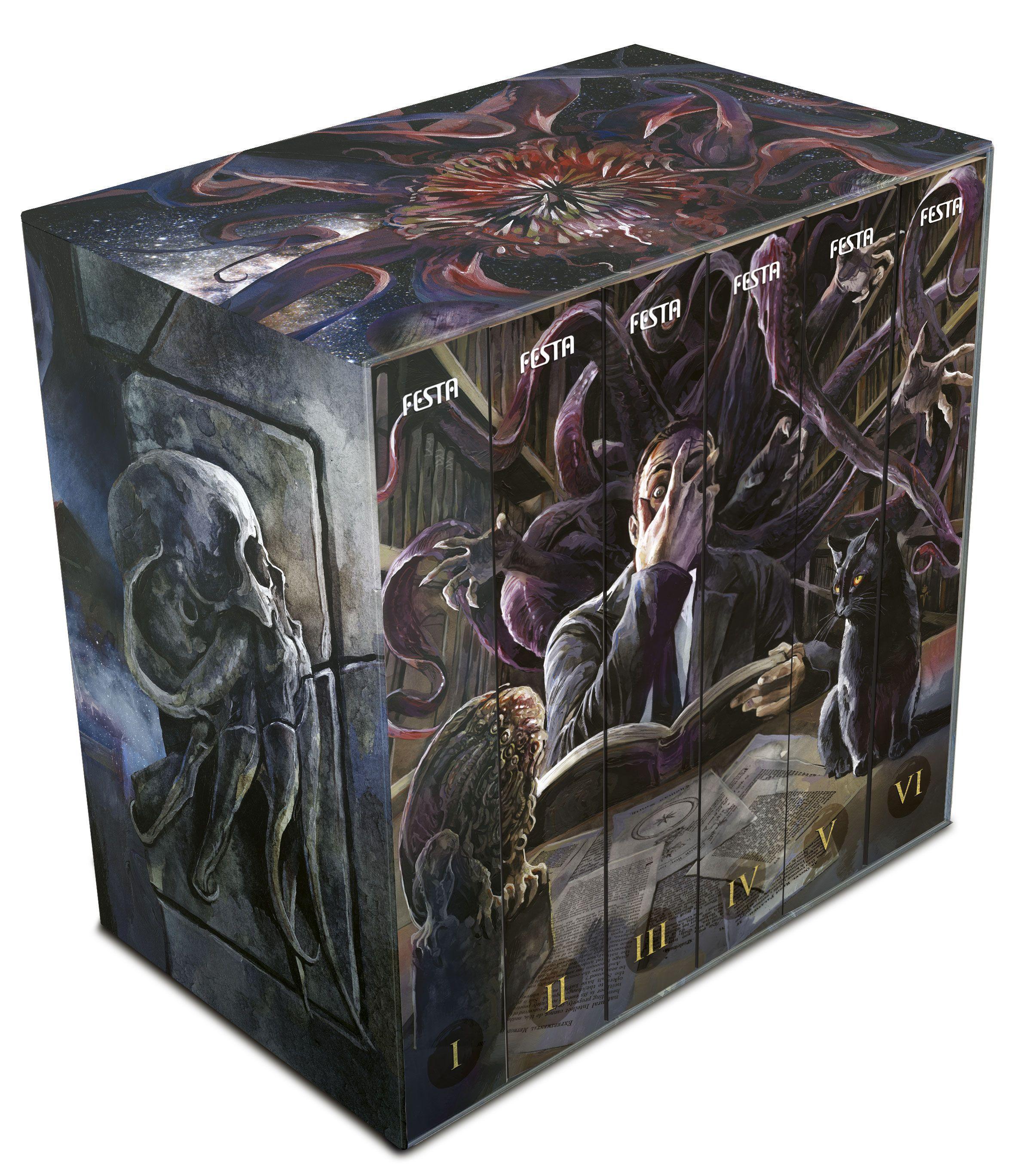 Vorderes Coverbild H. P. Lovecraft - Das Gesamtwerk im Schuber