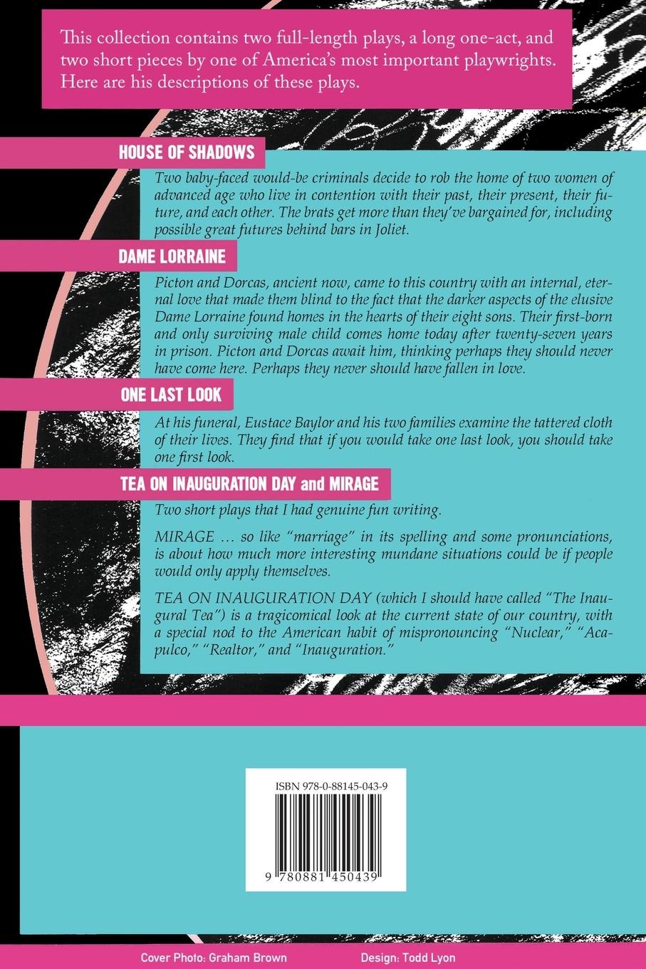 Rückseitencover Plays By Steve Carter