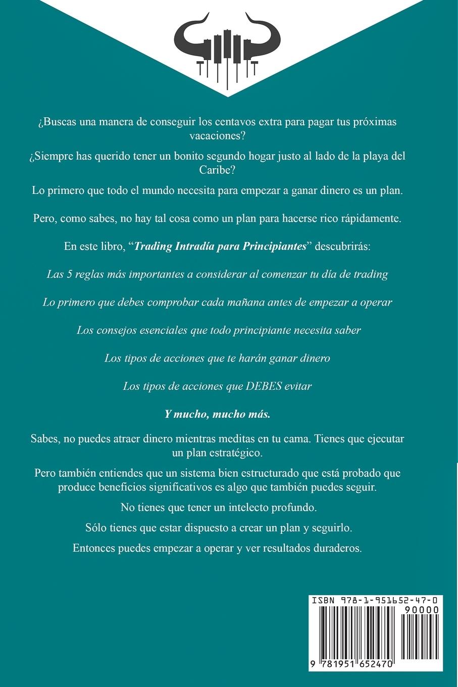 Rückseitencover Trading Intradía Para Principiantes