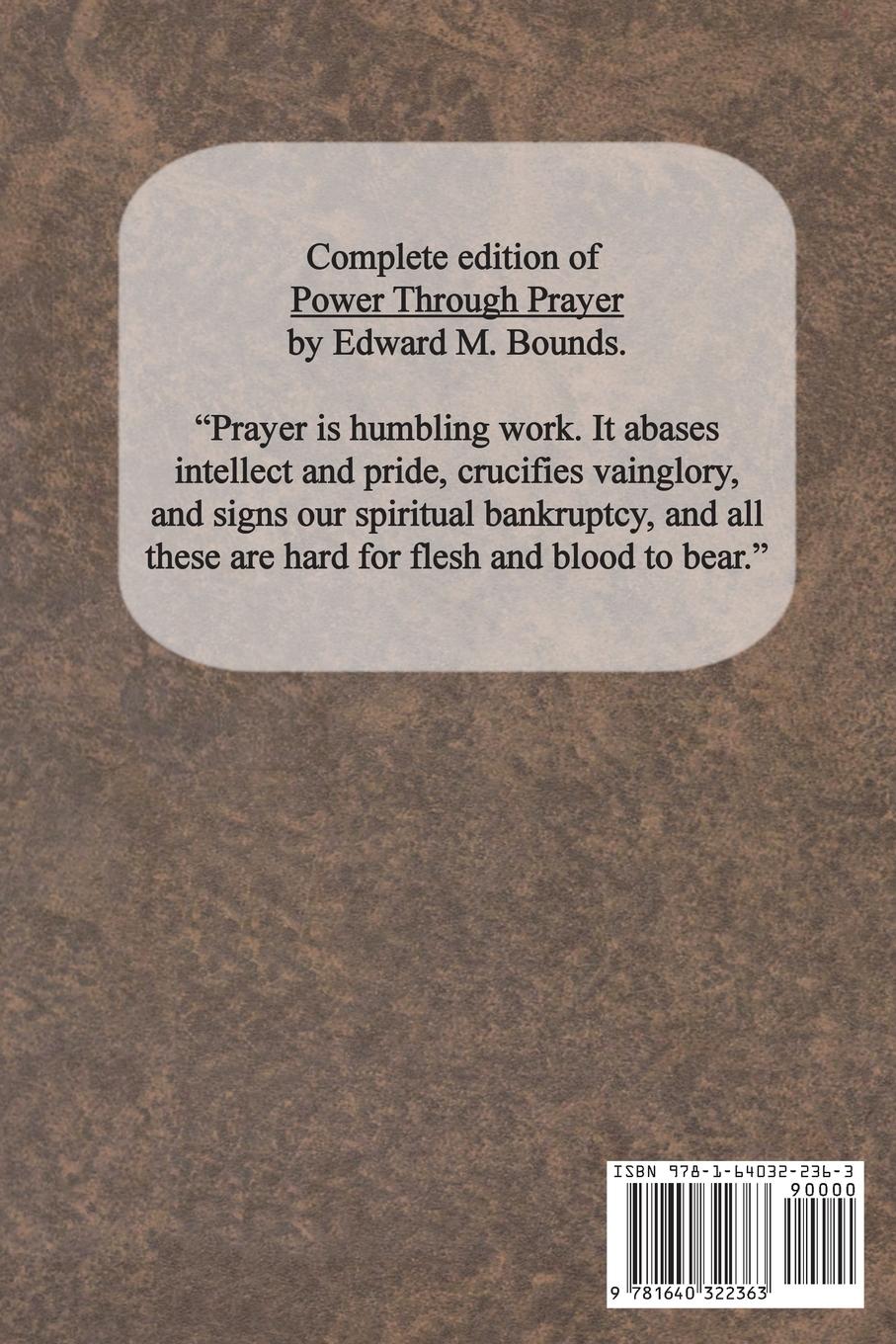 Rückseitencover Power Through Prayer