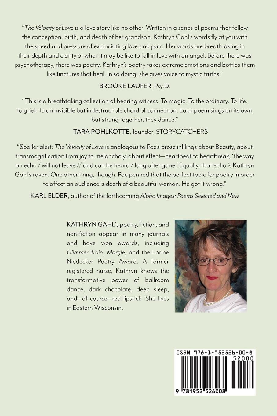 Rückseitencover The Velocity of Love