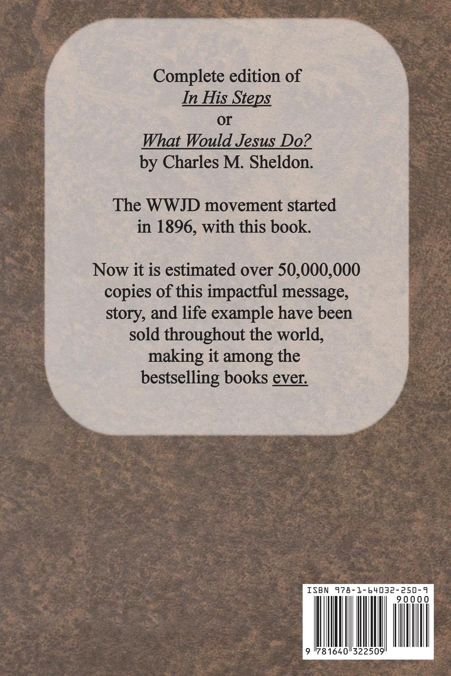 Rückseitencover In His Steps