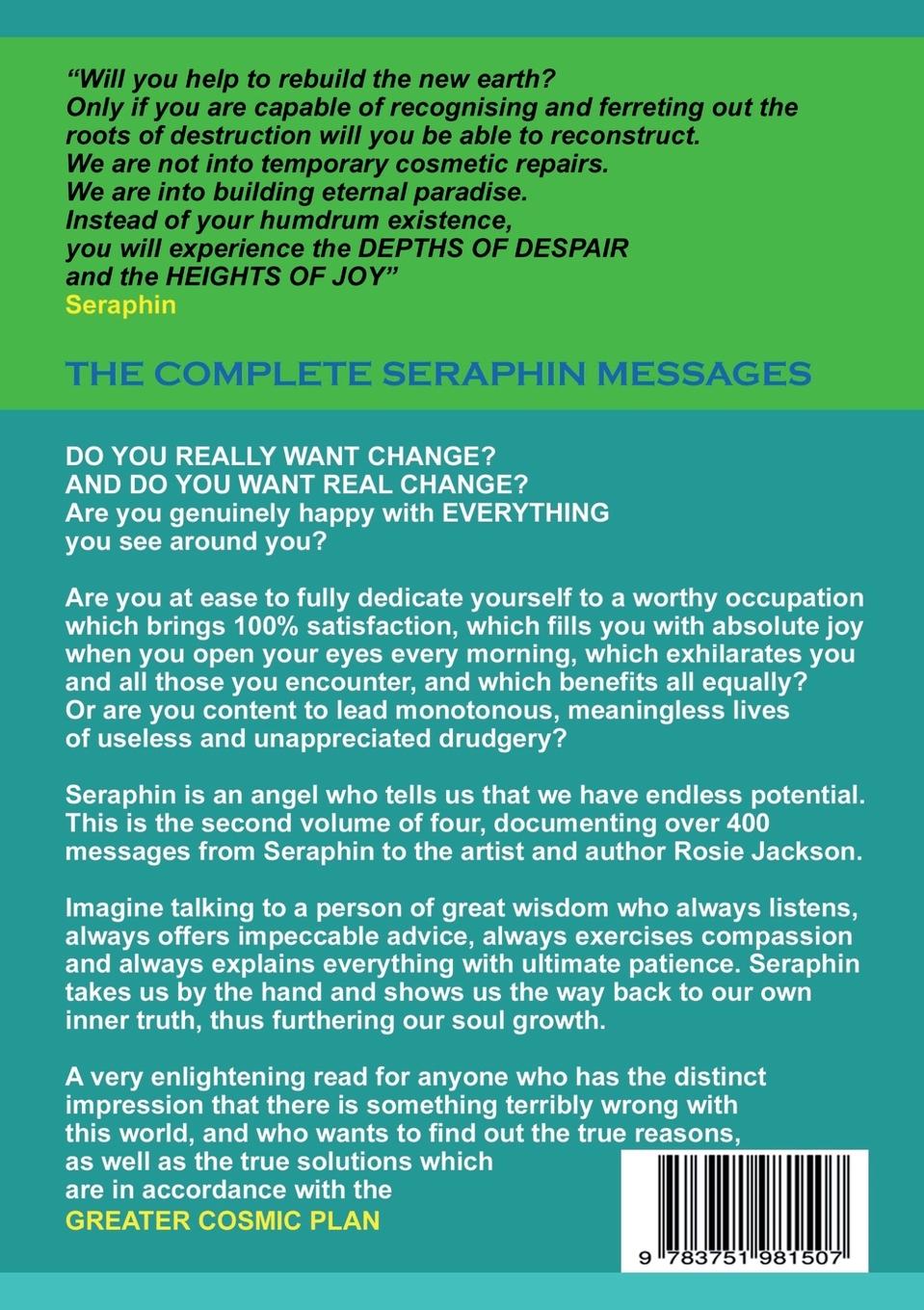 Rückseitencover The Complete Seraphin Messages, Volume 2