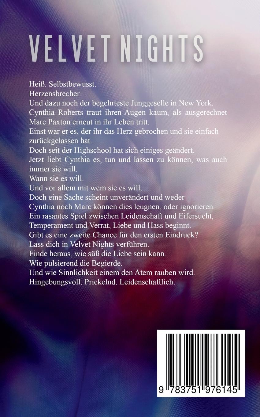 Rückseitencover Velvet Nights