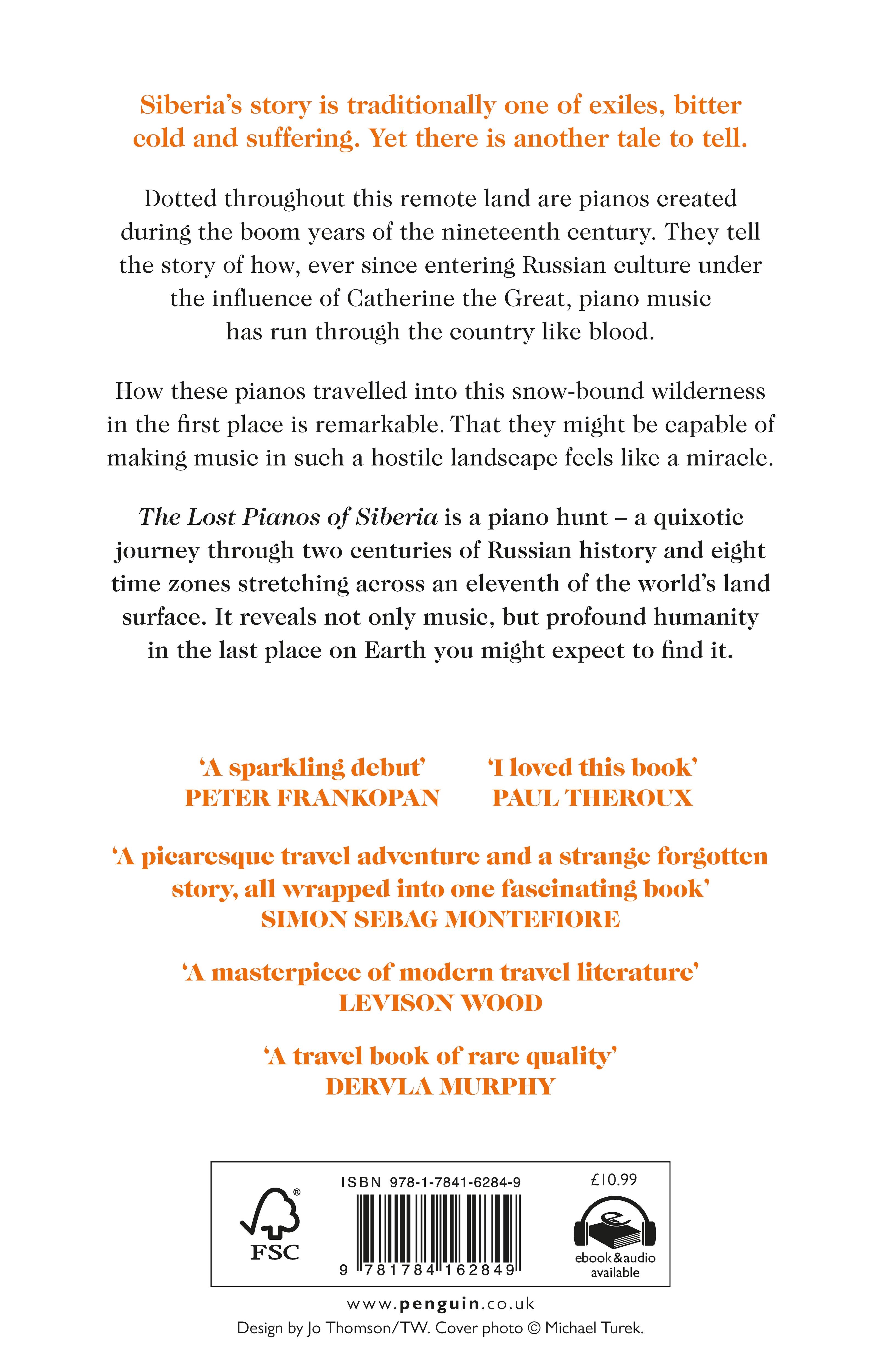 Rückseitencover The Lost Pianos of Siberia