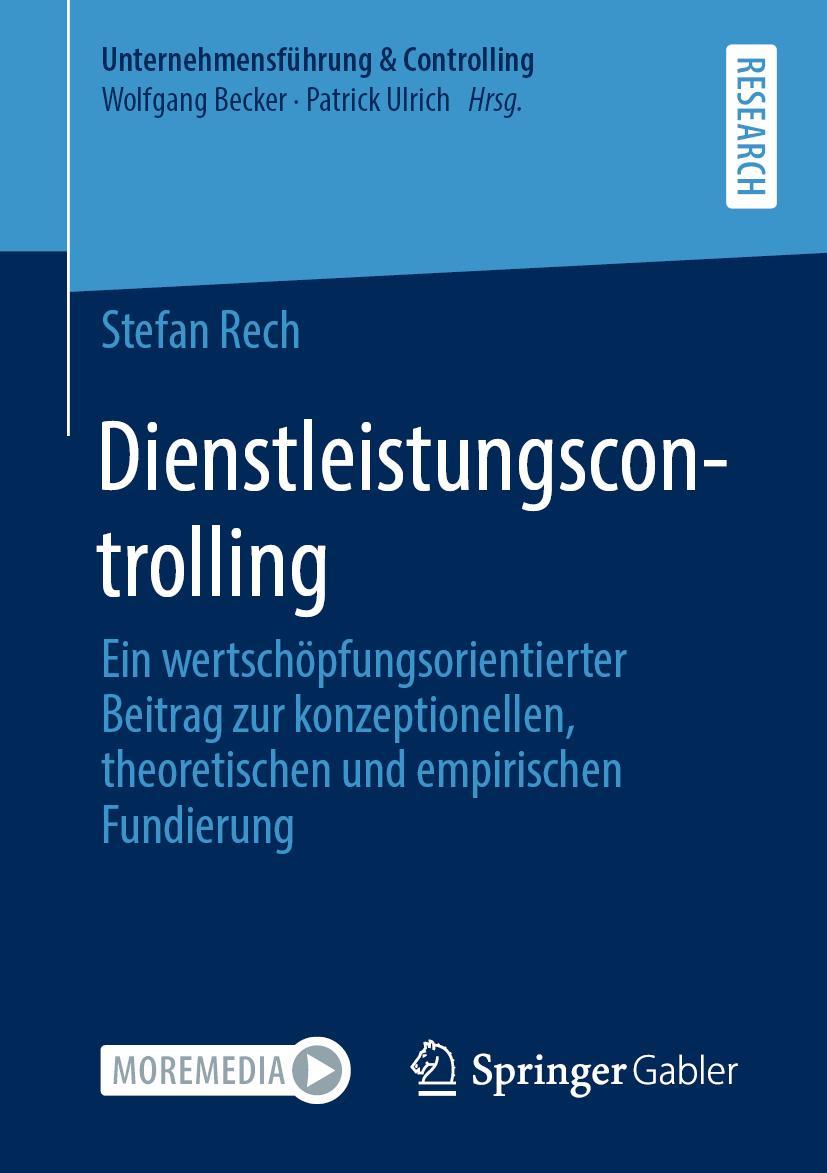 Vorderes Coverbild Dienstleistungscontrolling