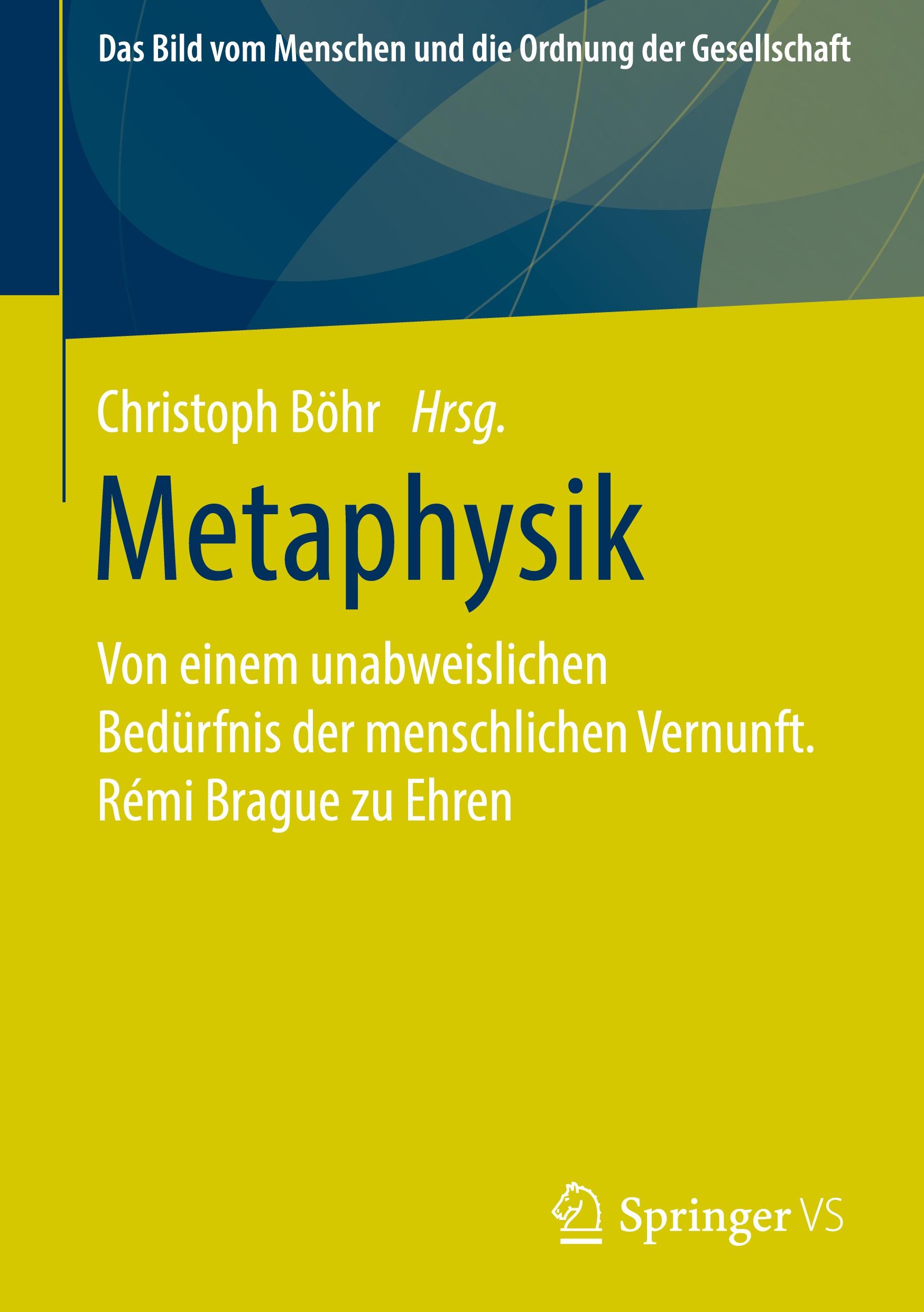 Vorderes Coverbild Metaphysik