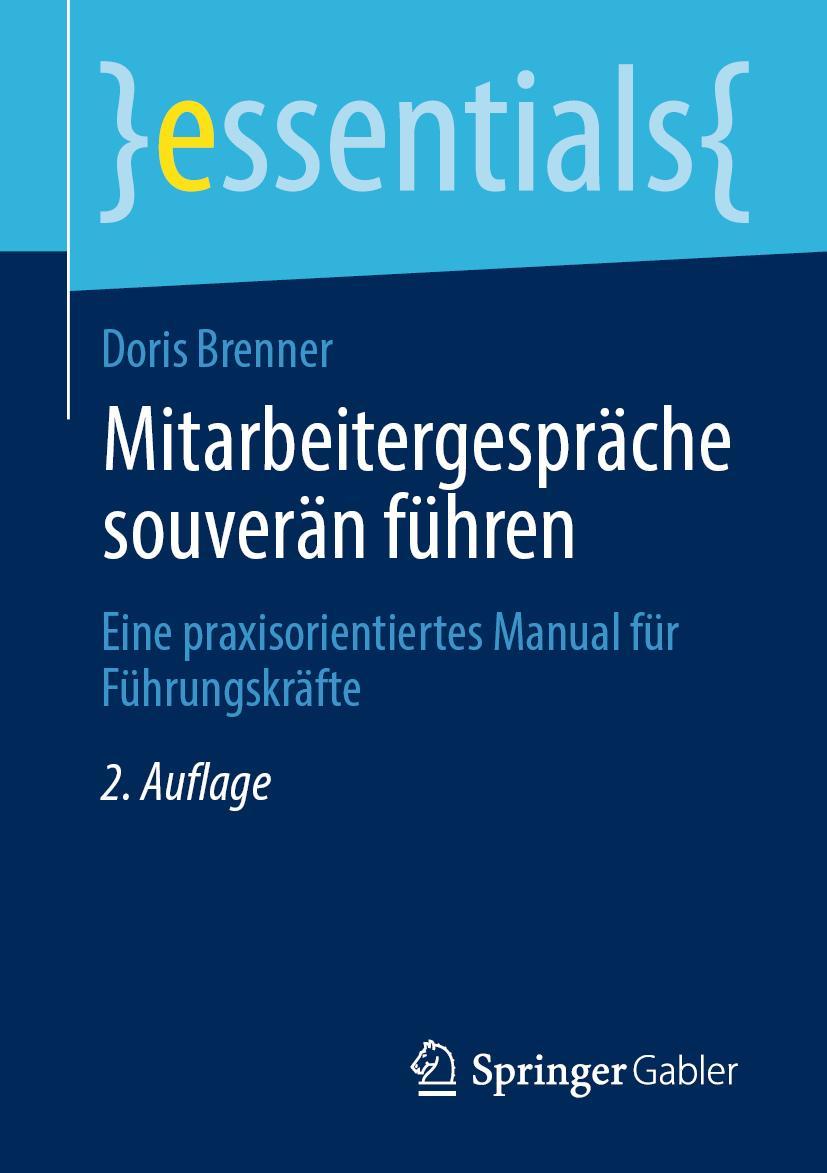 Vorderes Coverbild Mitarbeitergespräche souverän führen
