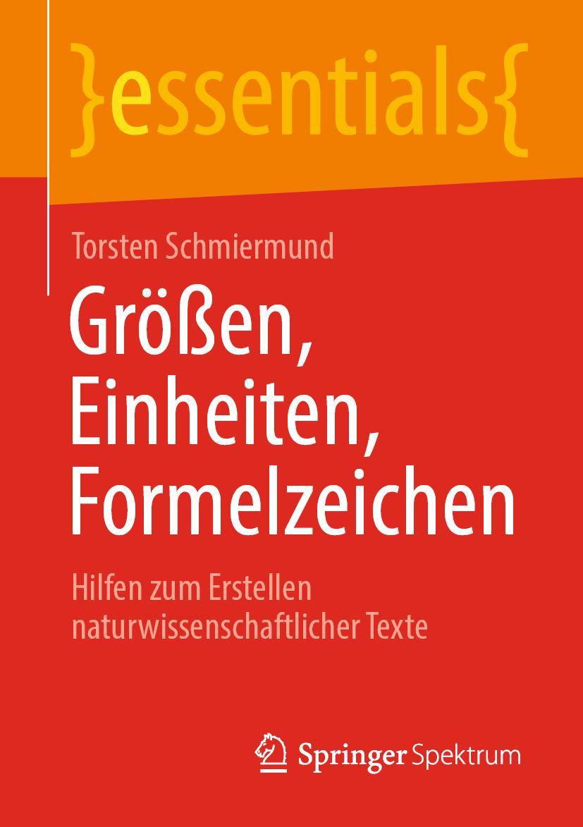 Vorderes Coverbild Größen, Einheiten, Formelzeichen