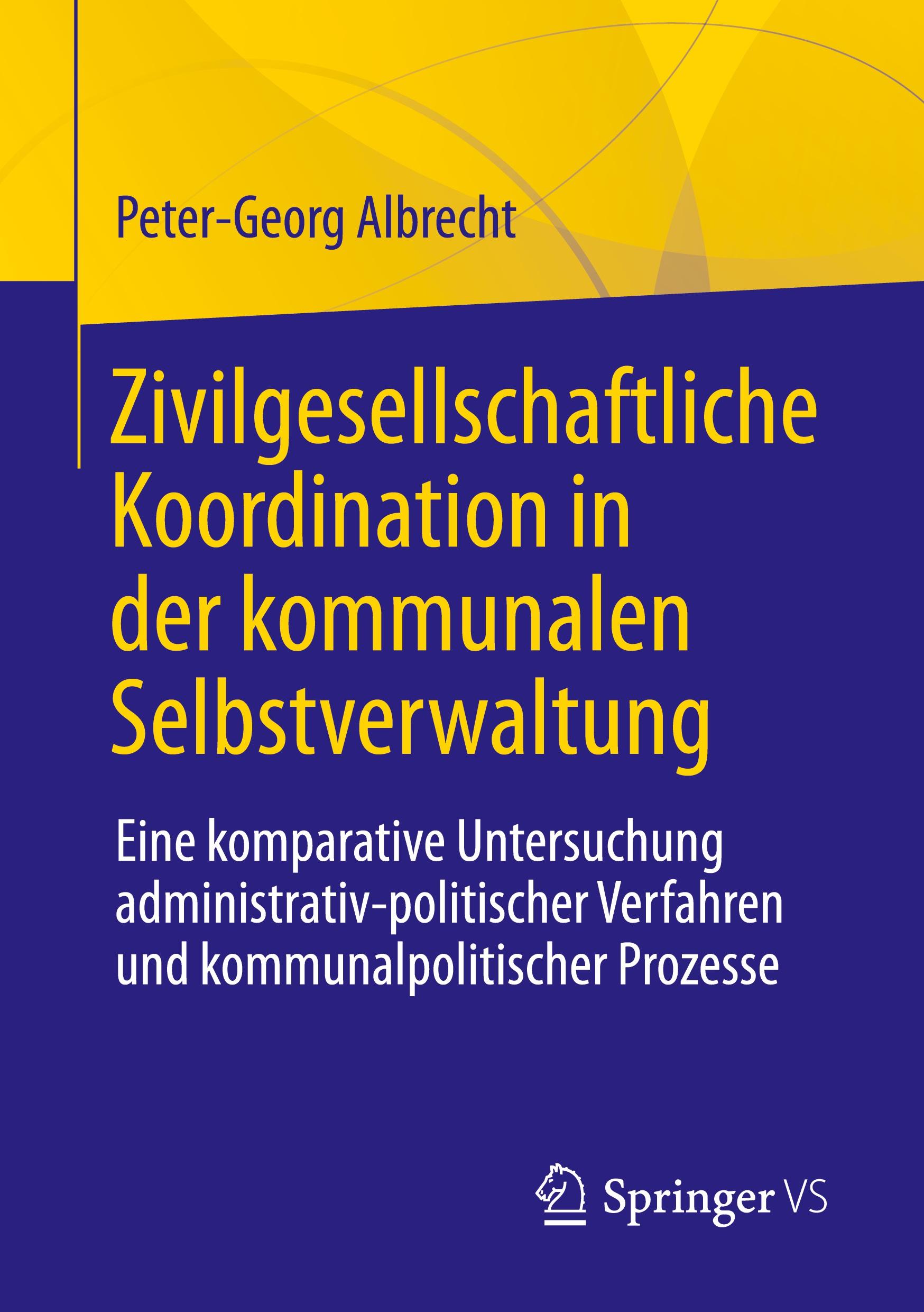 Vorderes Coverbild Zivilgesellschaftliche Koordination in der kommunalen Selbstverwaltung