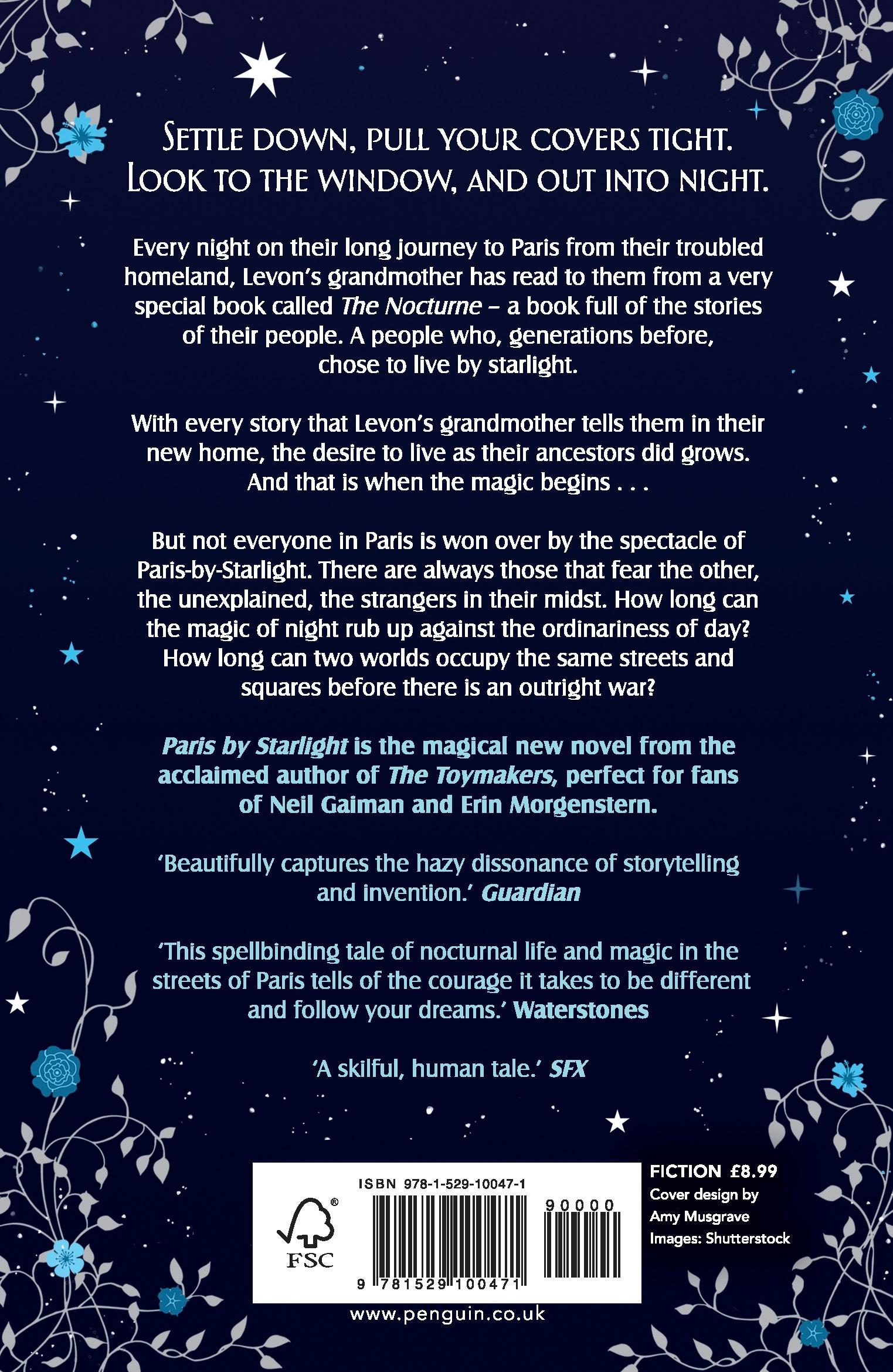 Rückseitencover Paris by Starlight