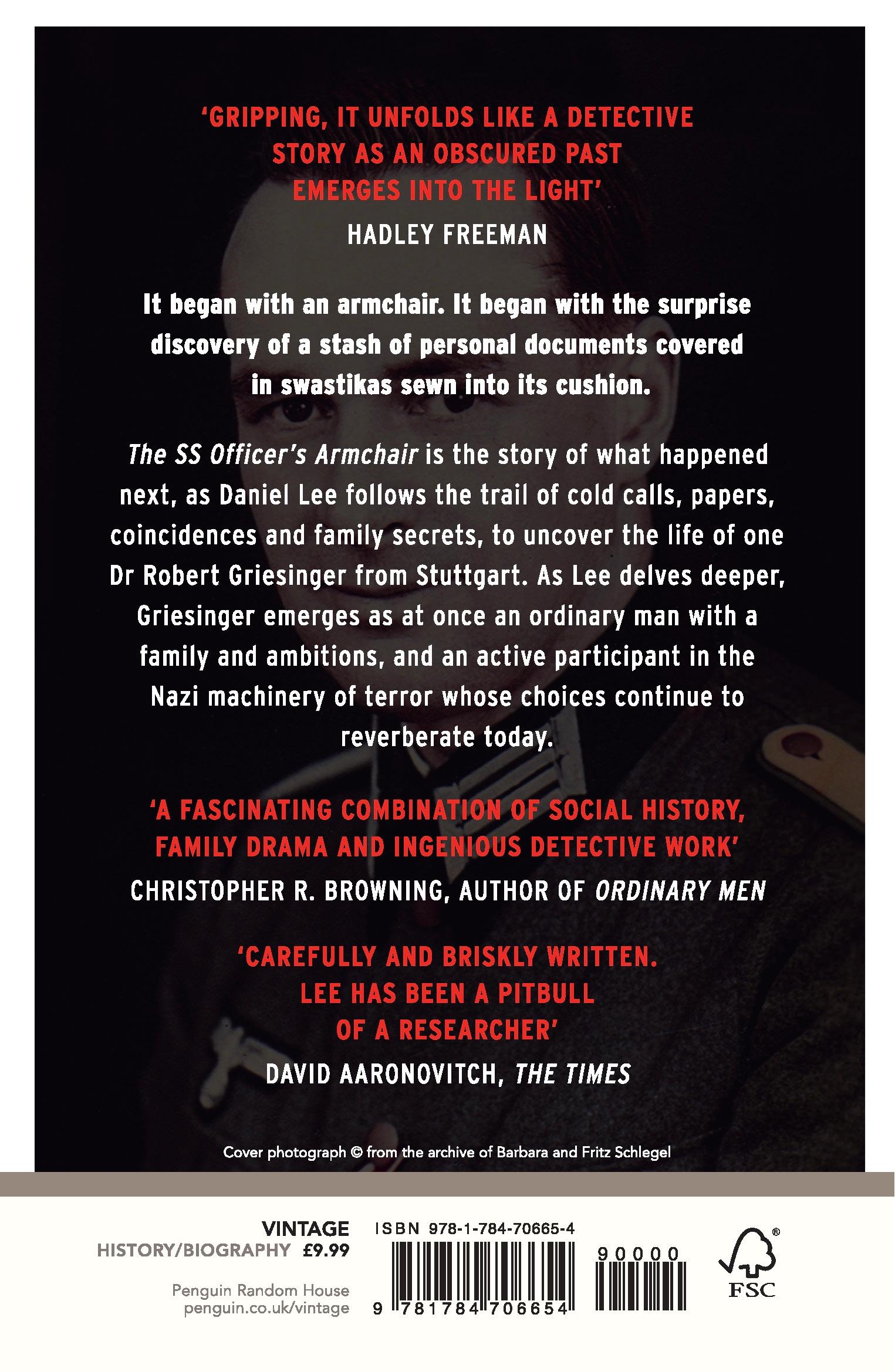 Rückseitencover The SS Officer's Armchair