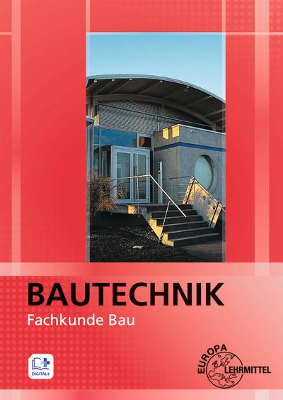 Vorderes Coverbild Bautechnik Fachkunde Bau