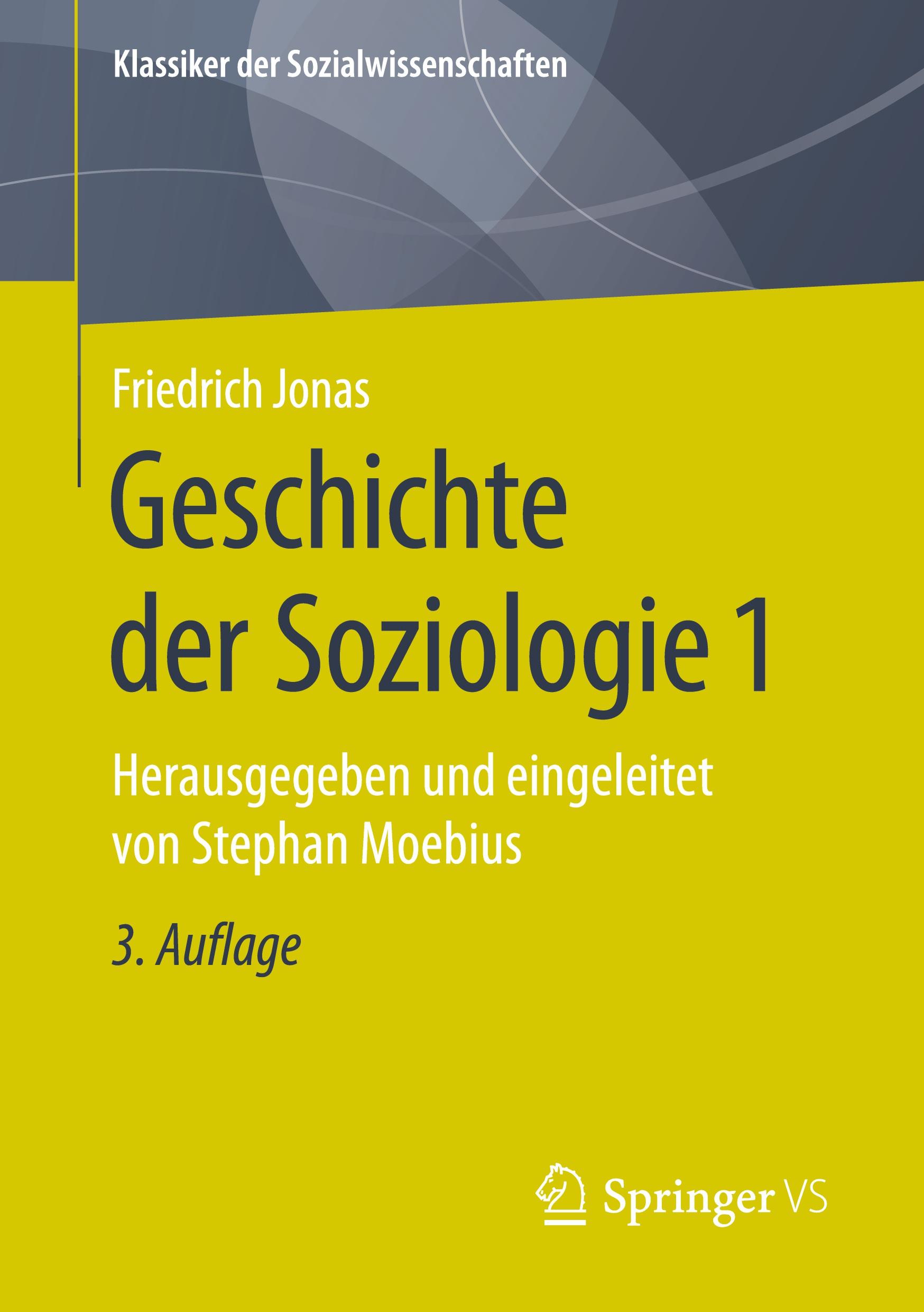 Vorderes Coverbild Geschichte der Soziologie 1