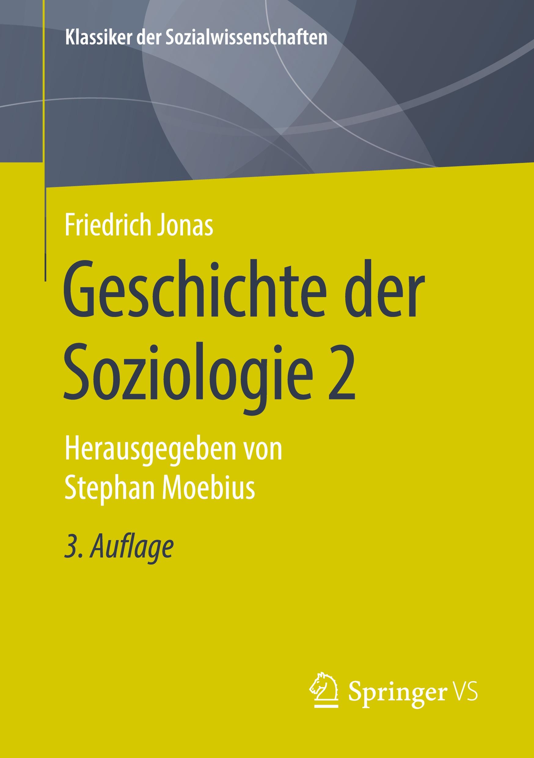 Vorderes Coverbild Geschichte der Soziologie 2