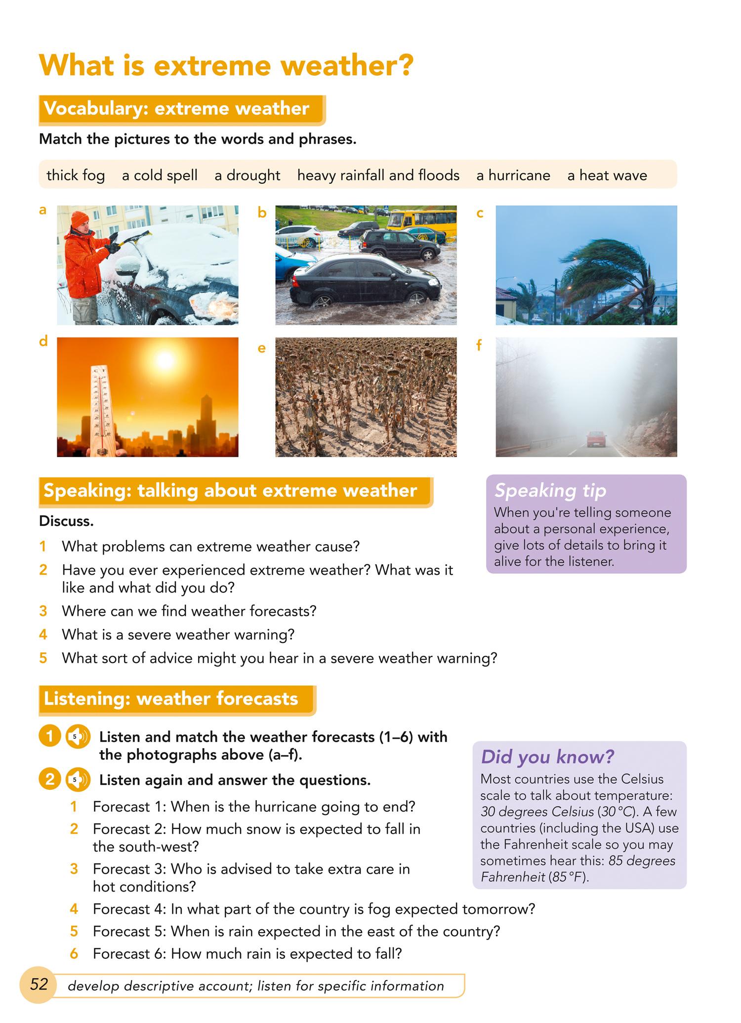 Beispielinhalt (Bild) Lower Secondary English as a Second Language Student's Book: Stage 8