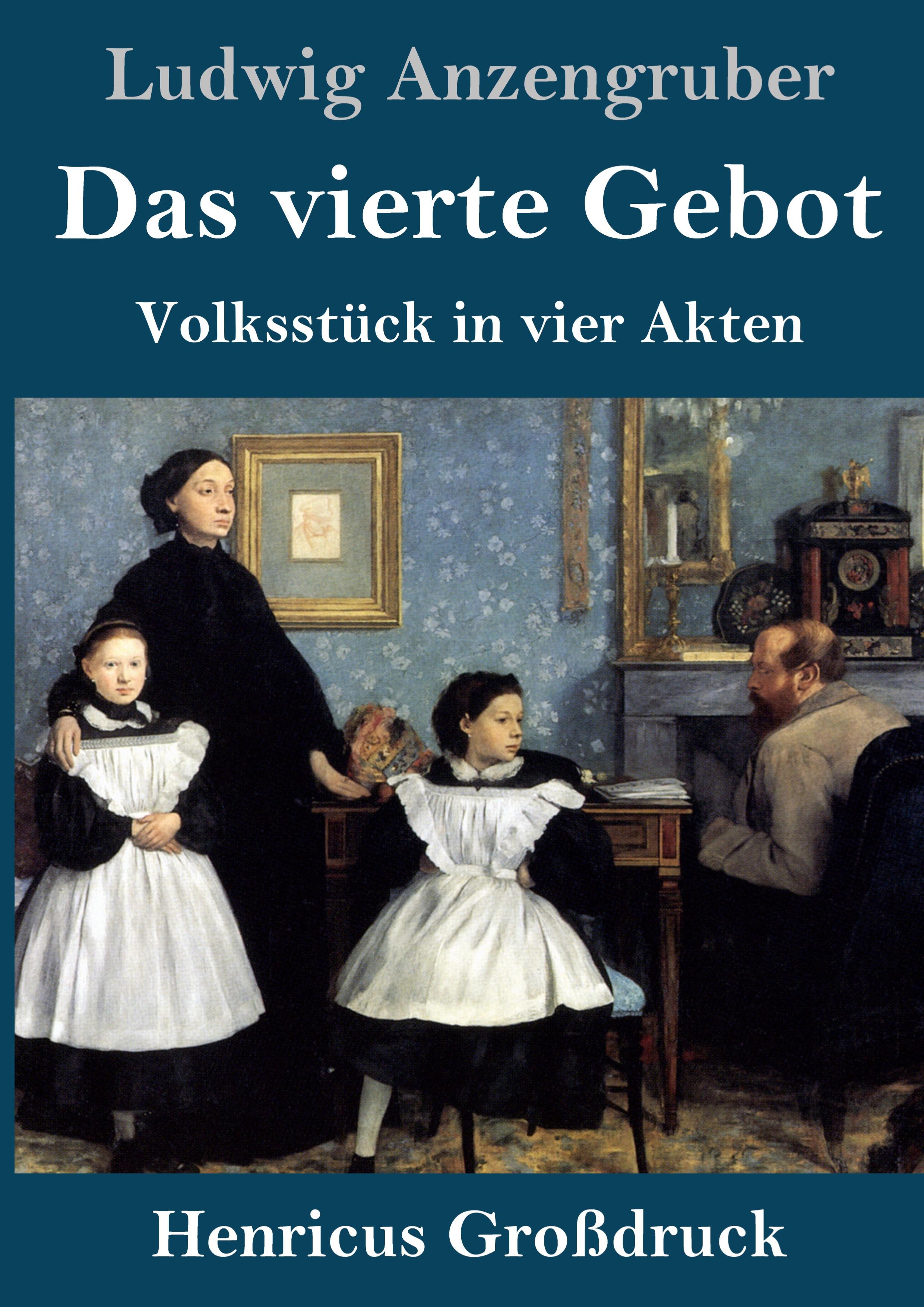 Vorderes Coverbild Das vierte Gebot (Großdruck)