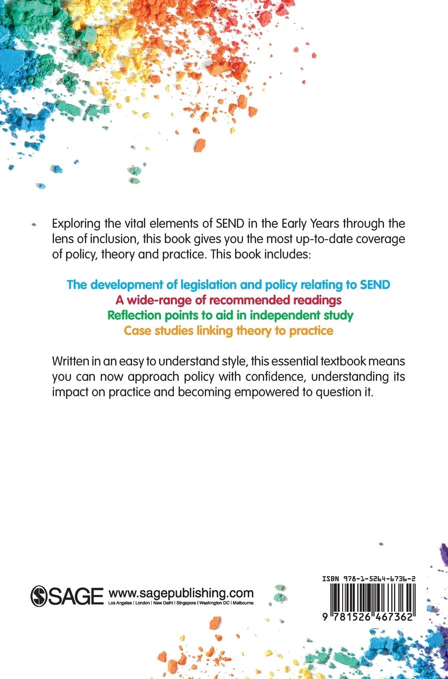 Rückseitencover Special Educational Needs in the Early Years