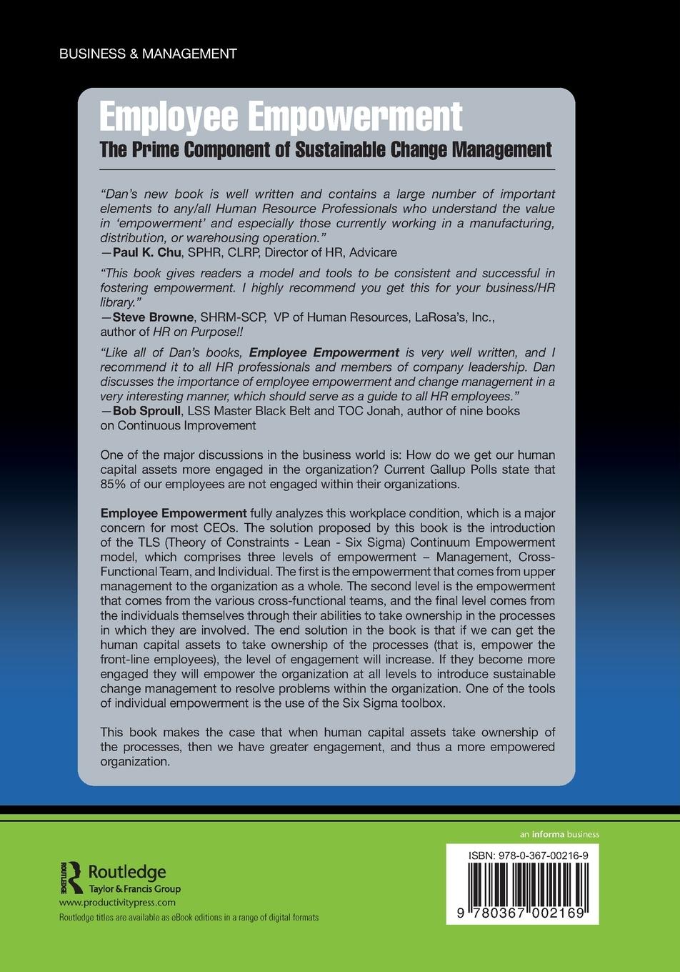 Rückseitencover Employee Empowerment