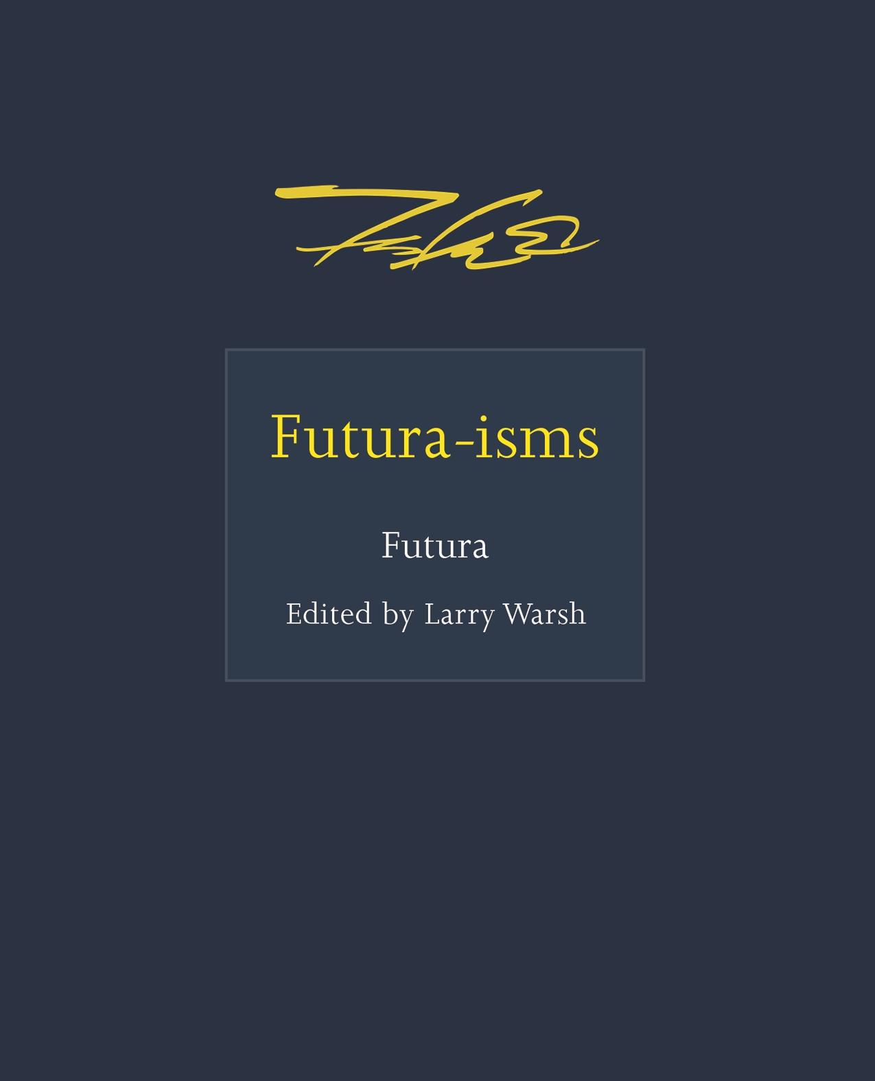 Vorderes Coverbild Futura-Isms