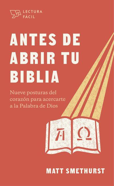 Vorderes Coverbild Antes de Abrir Tu Biblia