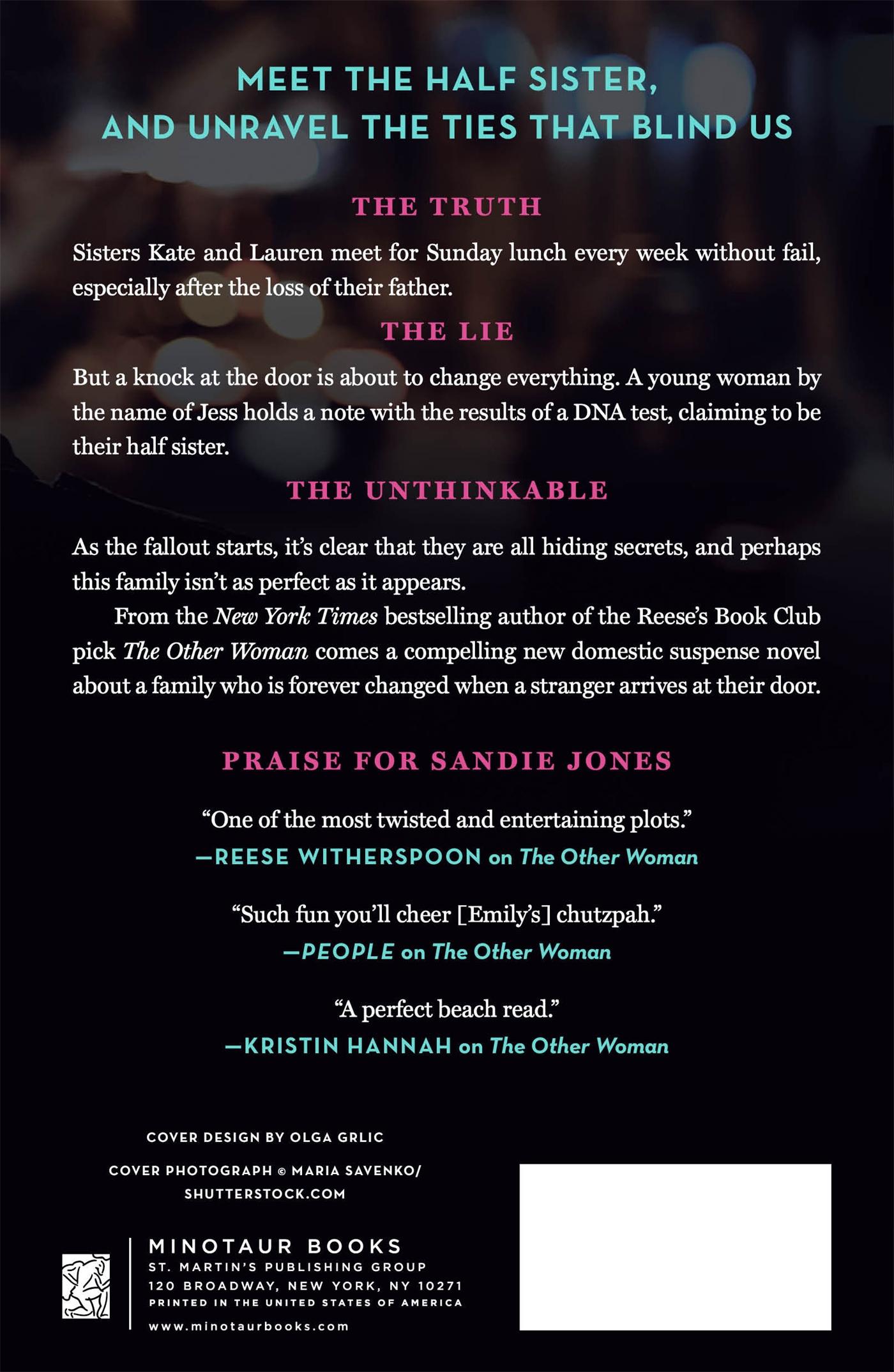 Rückseitencover Half Sister