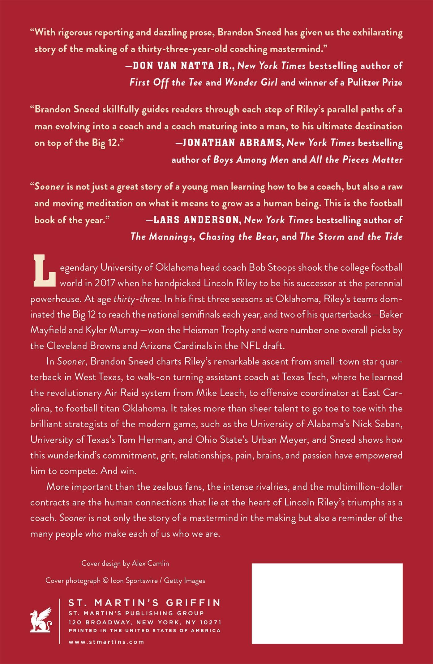 Rückseitencover Sooner