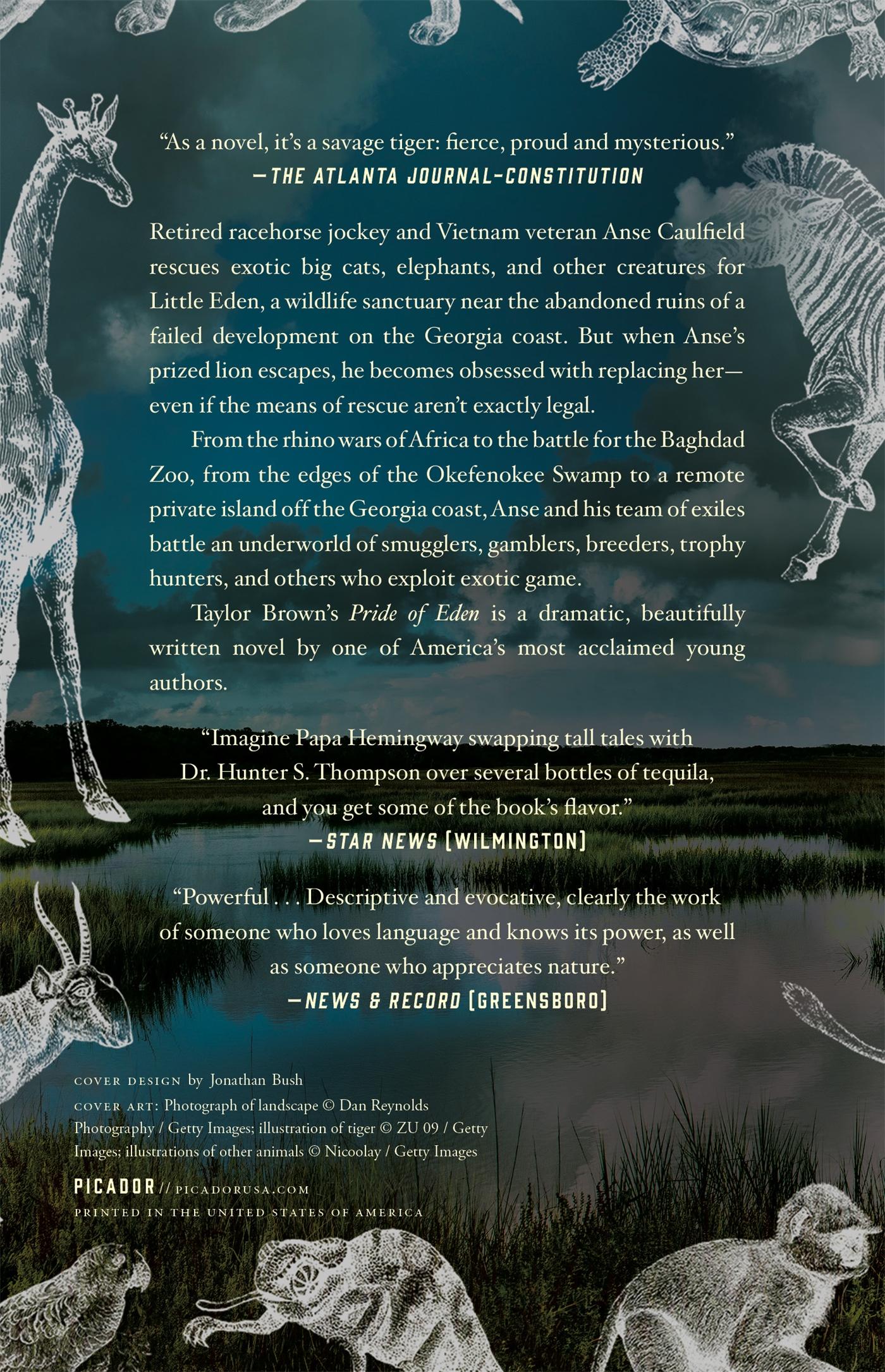 Rückseitencover Pride of Eden