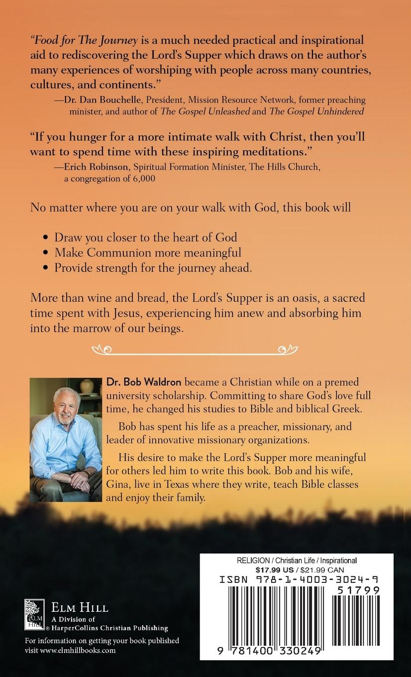 Rückseitencover A Food for the Journey