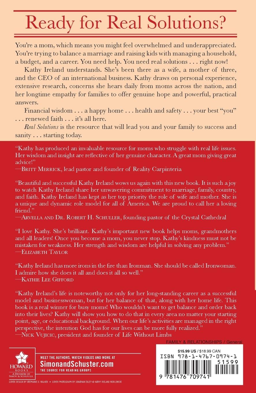 Rückseitencover Real Solutions for Busy Moms