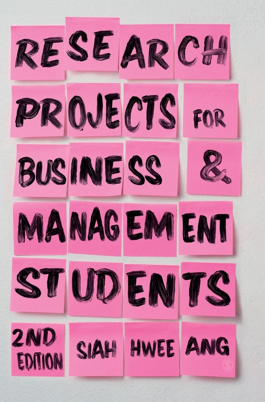 Vorderes Coverbild Research Projects for Business & Management Students