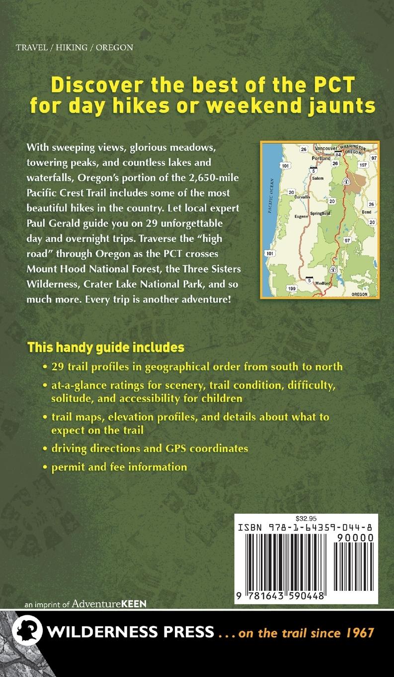 Rückseitencover Day & Section Hikes Pacific Crest Trail: Oregon