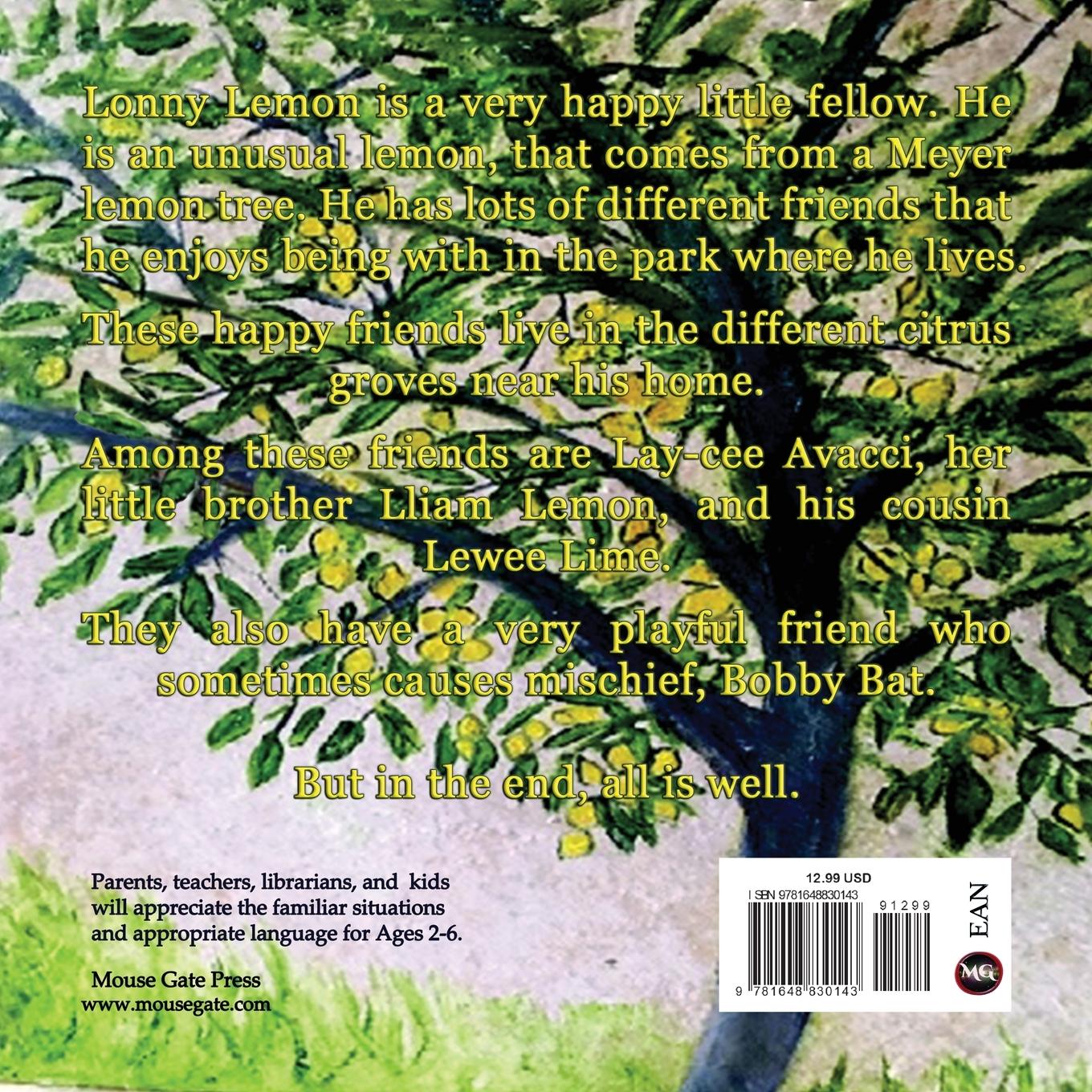 Rückseitencover Lonny Lemon