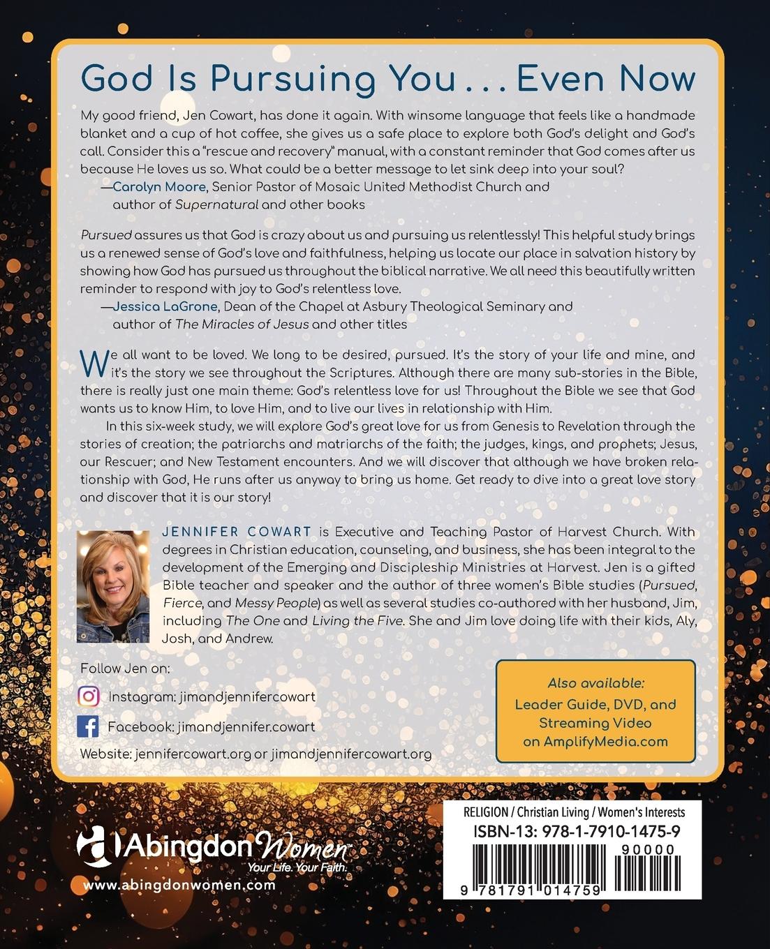 Rückseitencover Pursued - Women's Bible Study Participant Workbook