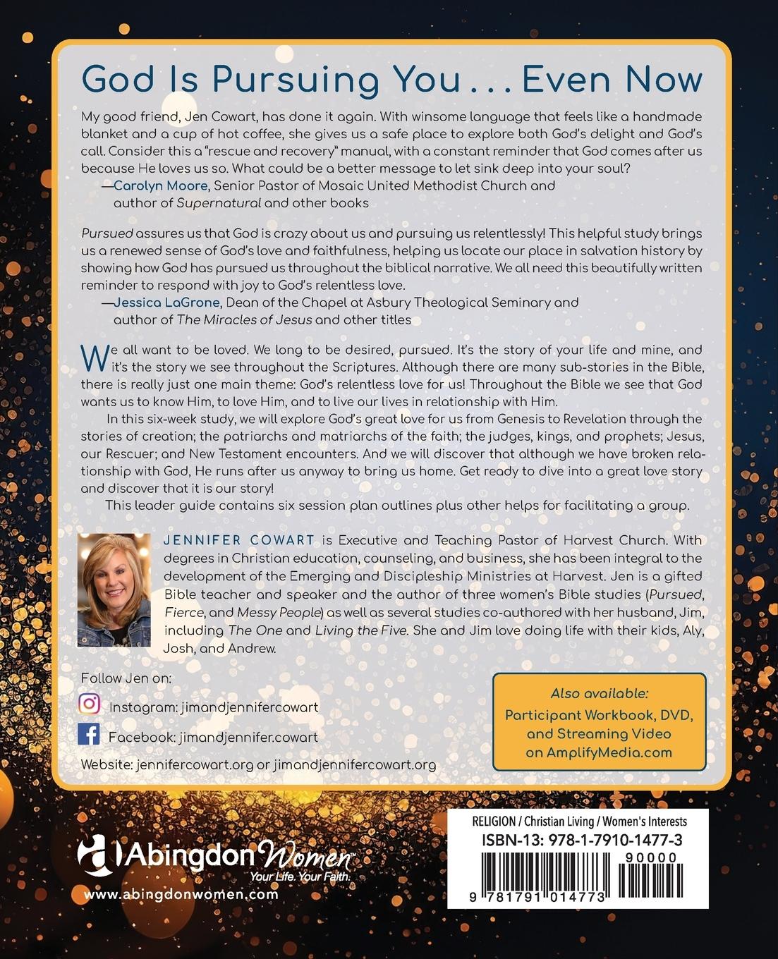 Rückseitencover Pursued - Women's Bible Study Leader Guide