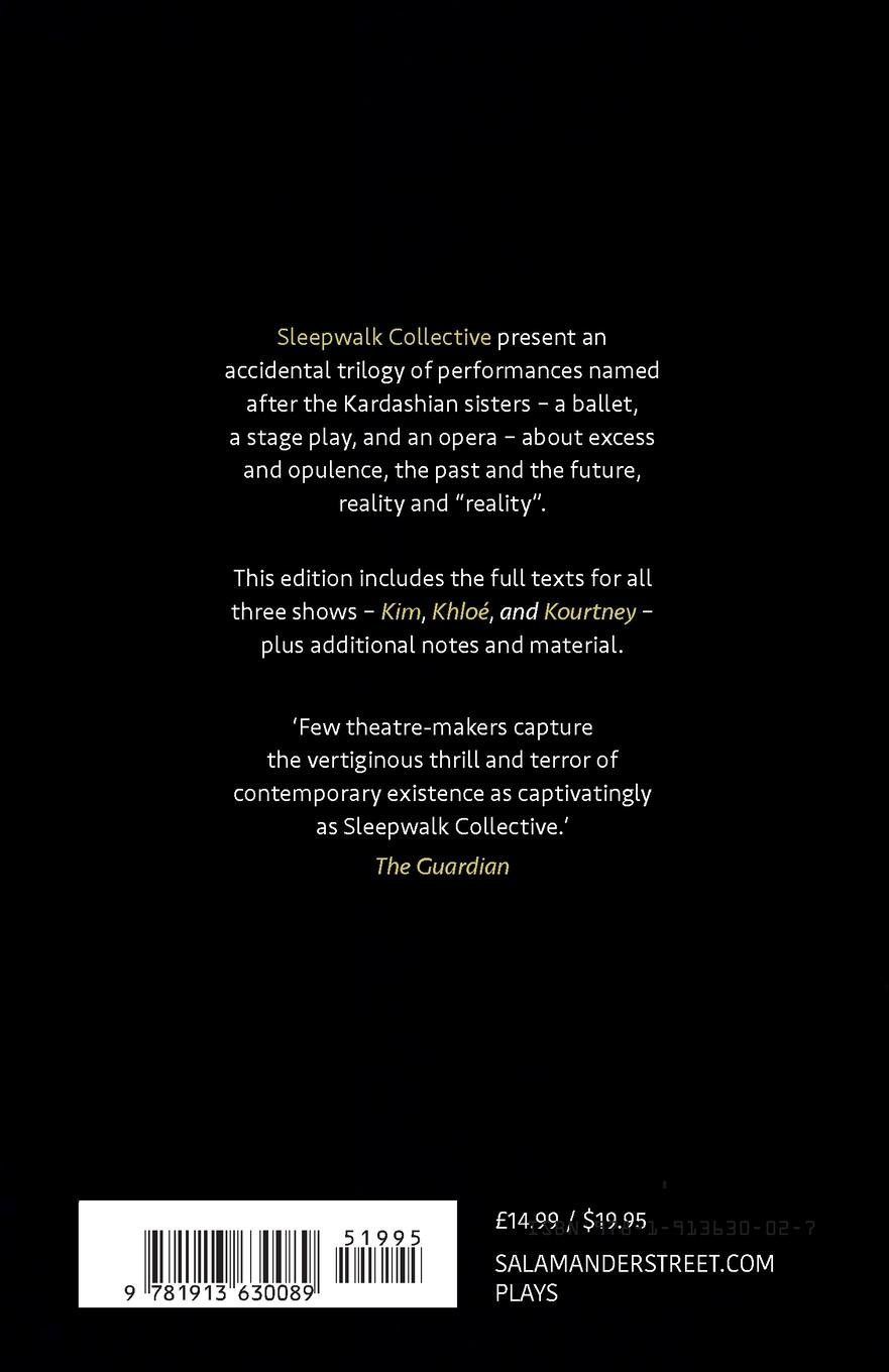 Rückseitencover Kardashian Trilogy