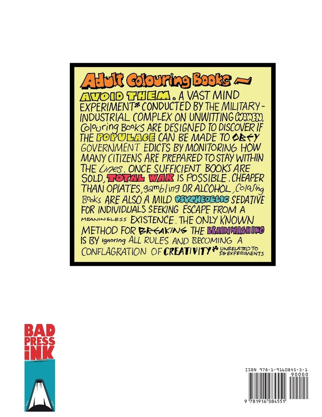 Rückseitencover Colouring Book