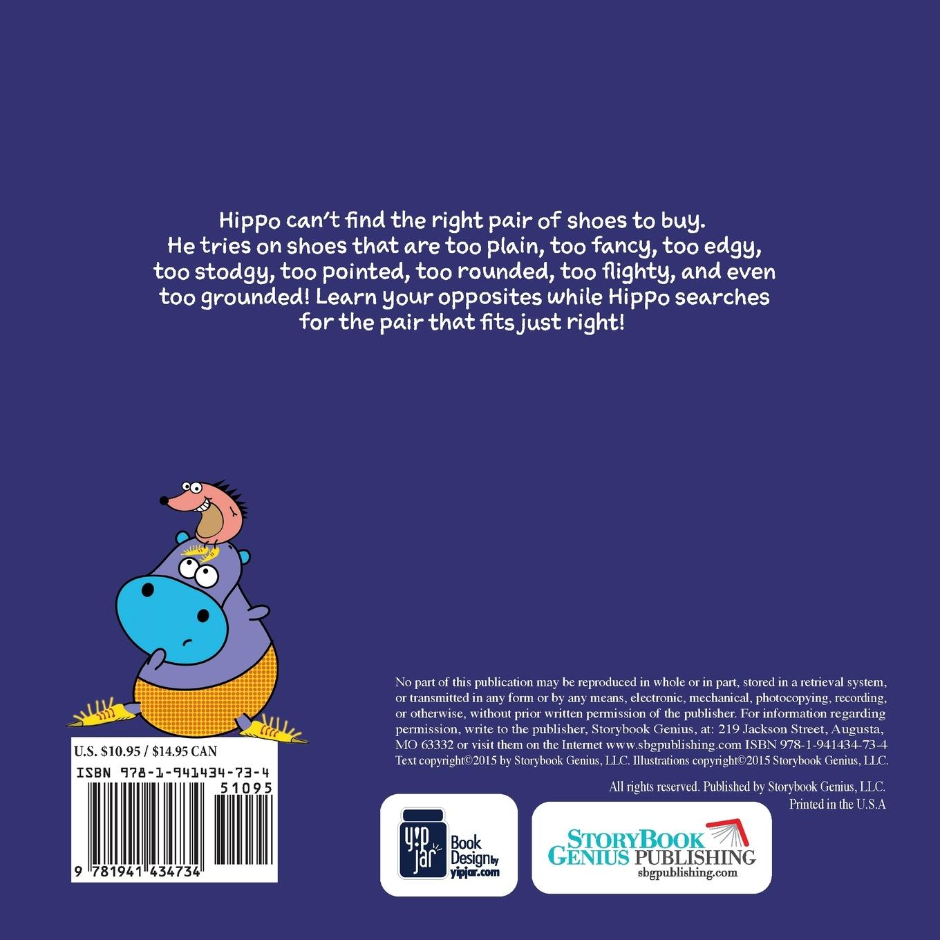 Rückseitencover The Dichotomous Hippopotamus Tries on Shoes