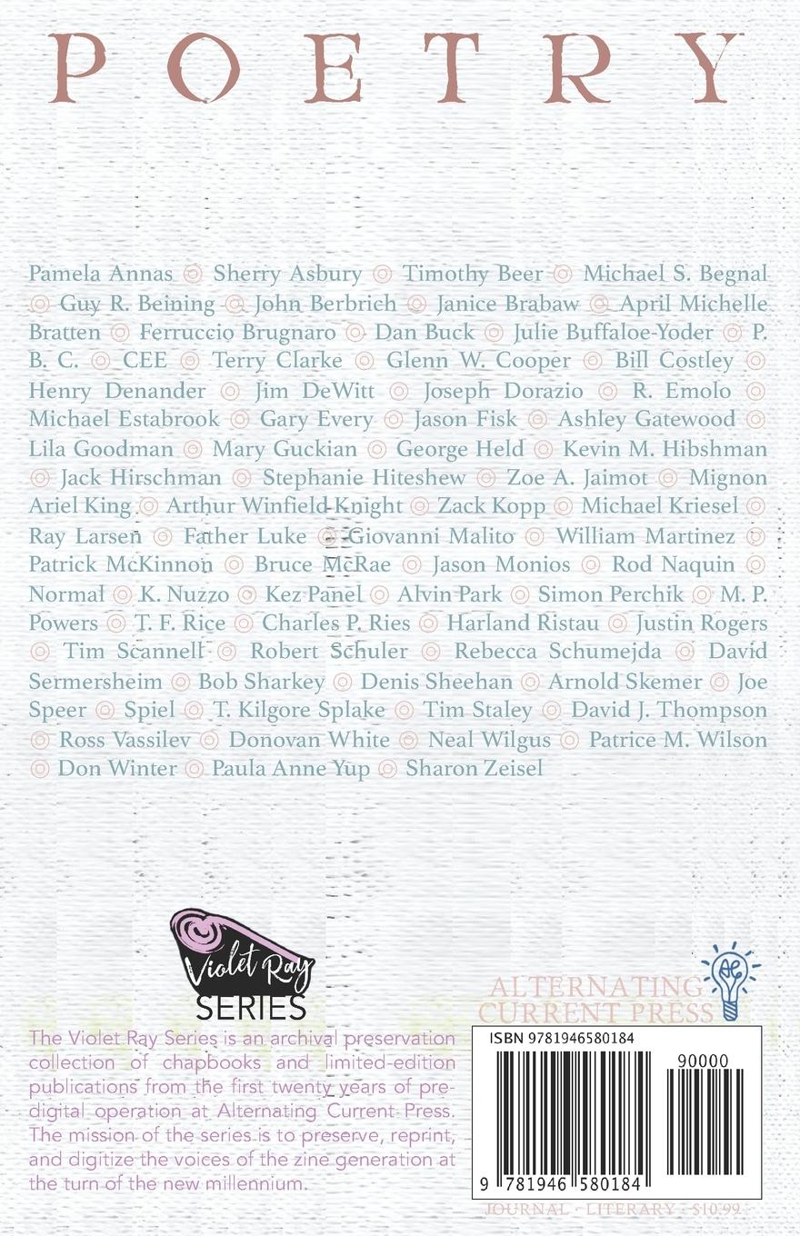 Rückseitencover Poiesis Review #1-5: A Literary Journal Archive