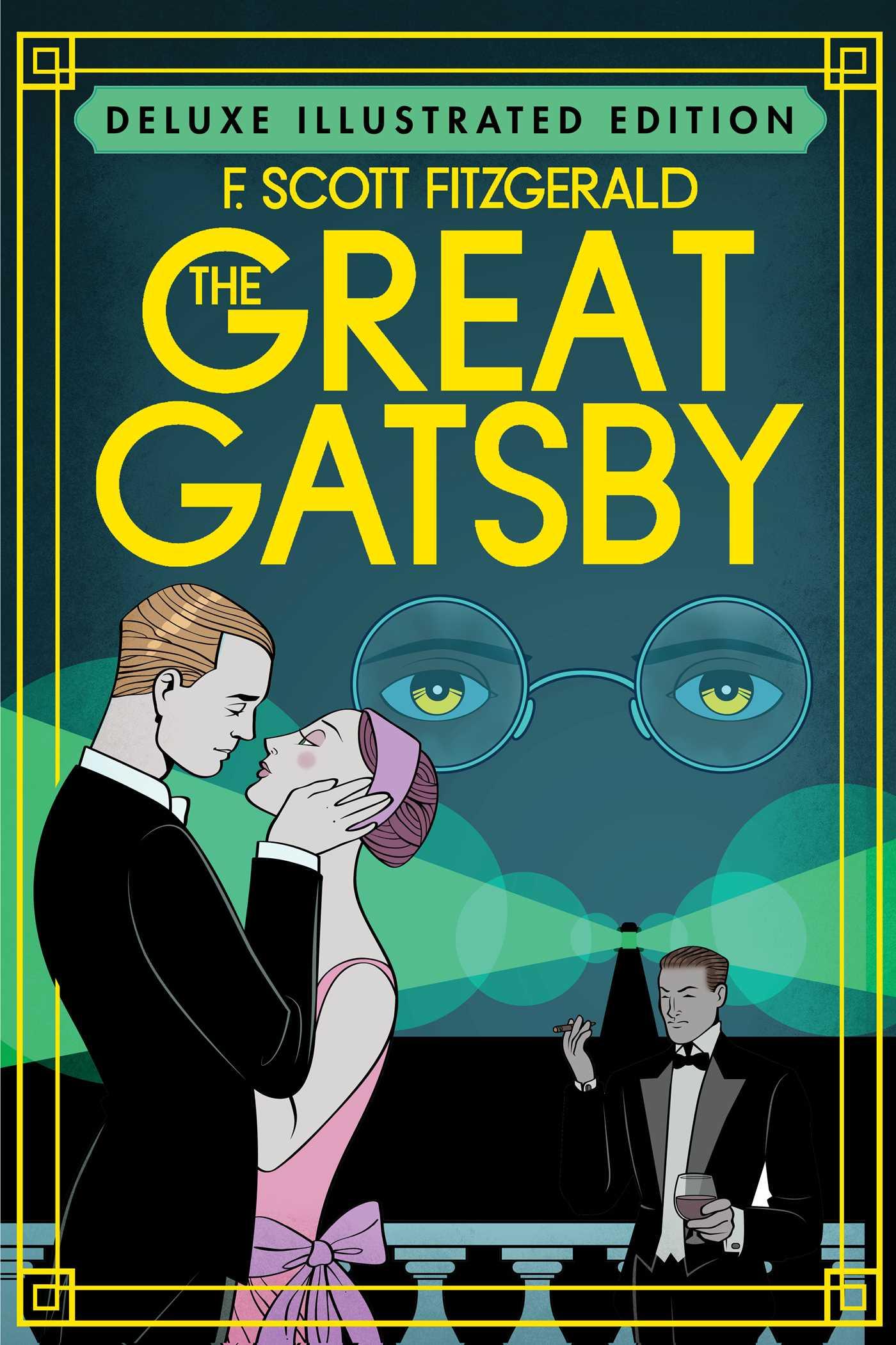Vorderes Coverbild The Great Gatsby (Deluxe Illustrated Edition)