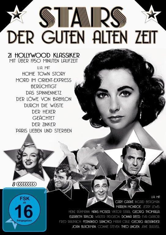 Vorderes Coverbild Stars der guten alten Zeit - 21 Hollywood Klassiker