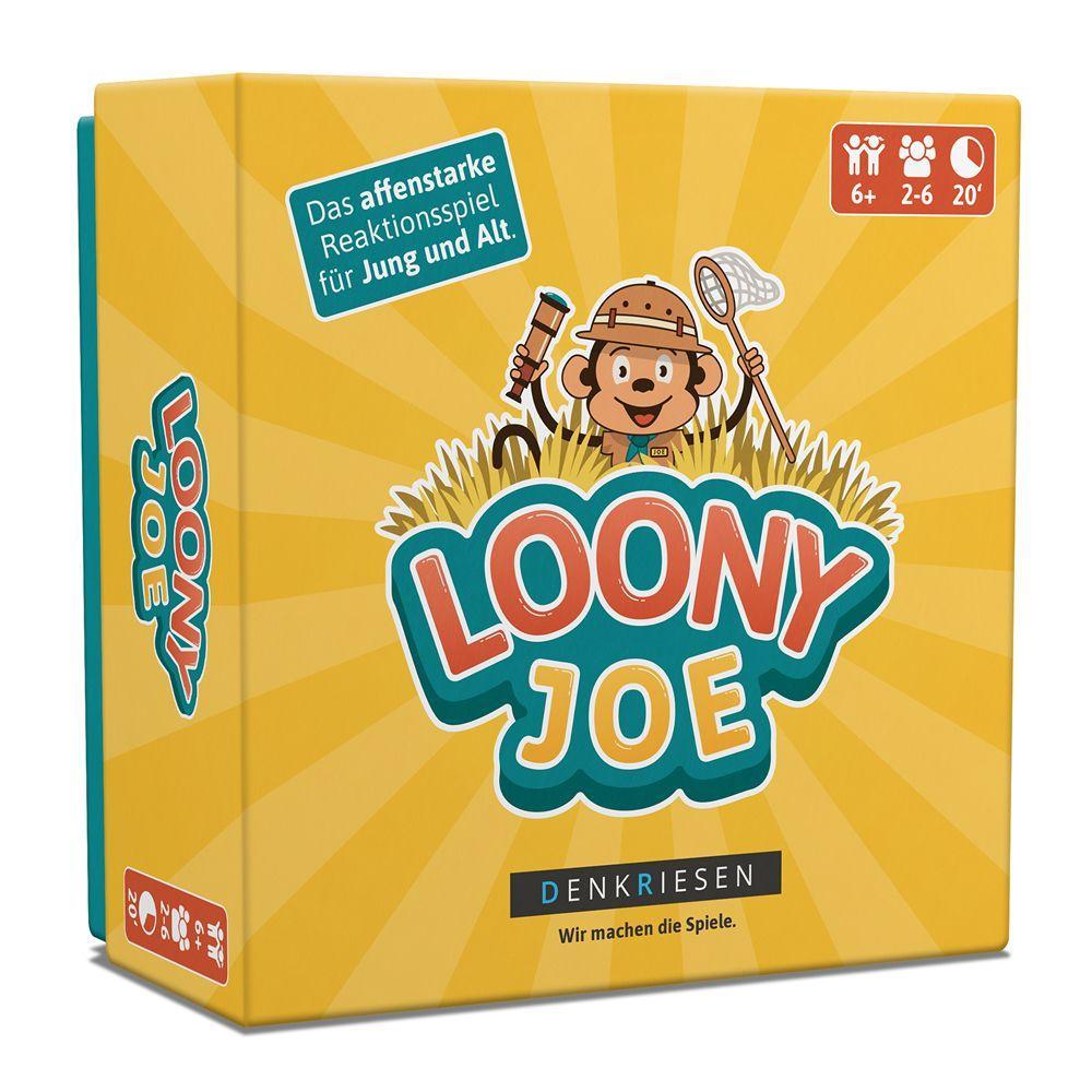 Vorderes Coverbild LOONY JOE - Das affenstarke Reaktionsspiel für jung und alt