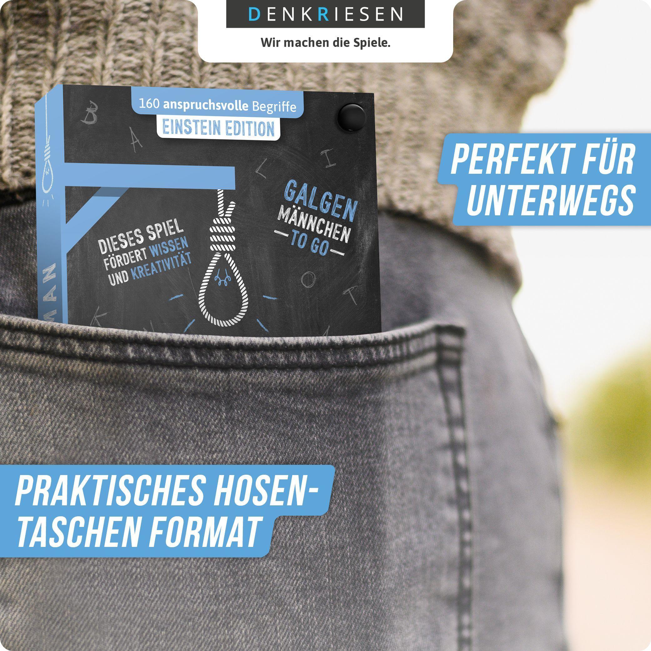 Beispielinhalt (Bild) HANGMAN - EINSTEIN EDITION - "Galgenmännchen TO GO"