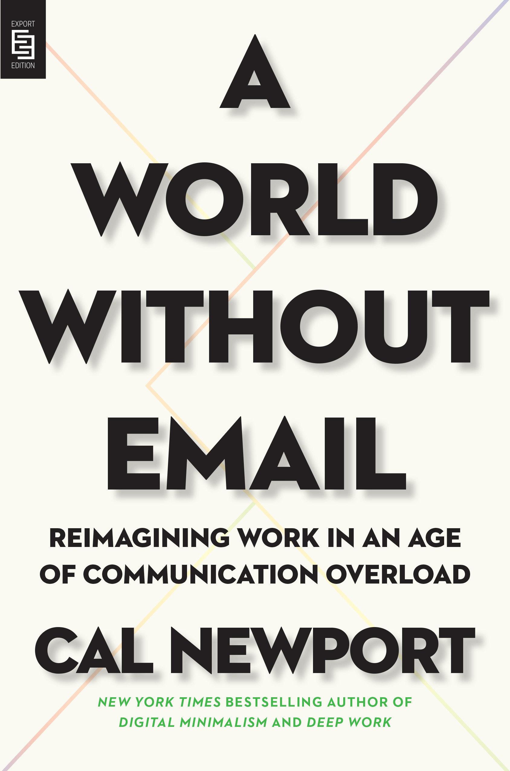 Vorderes Coverbild A World Without Email